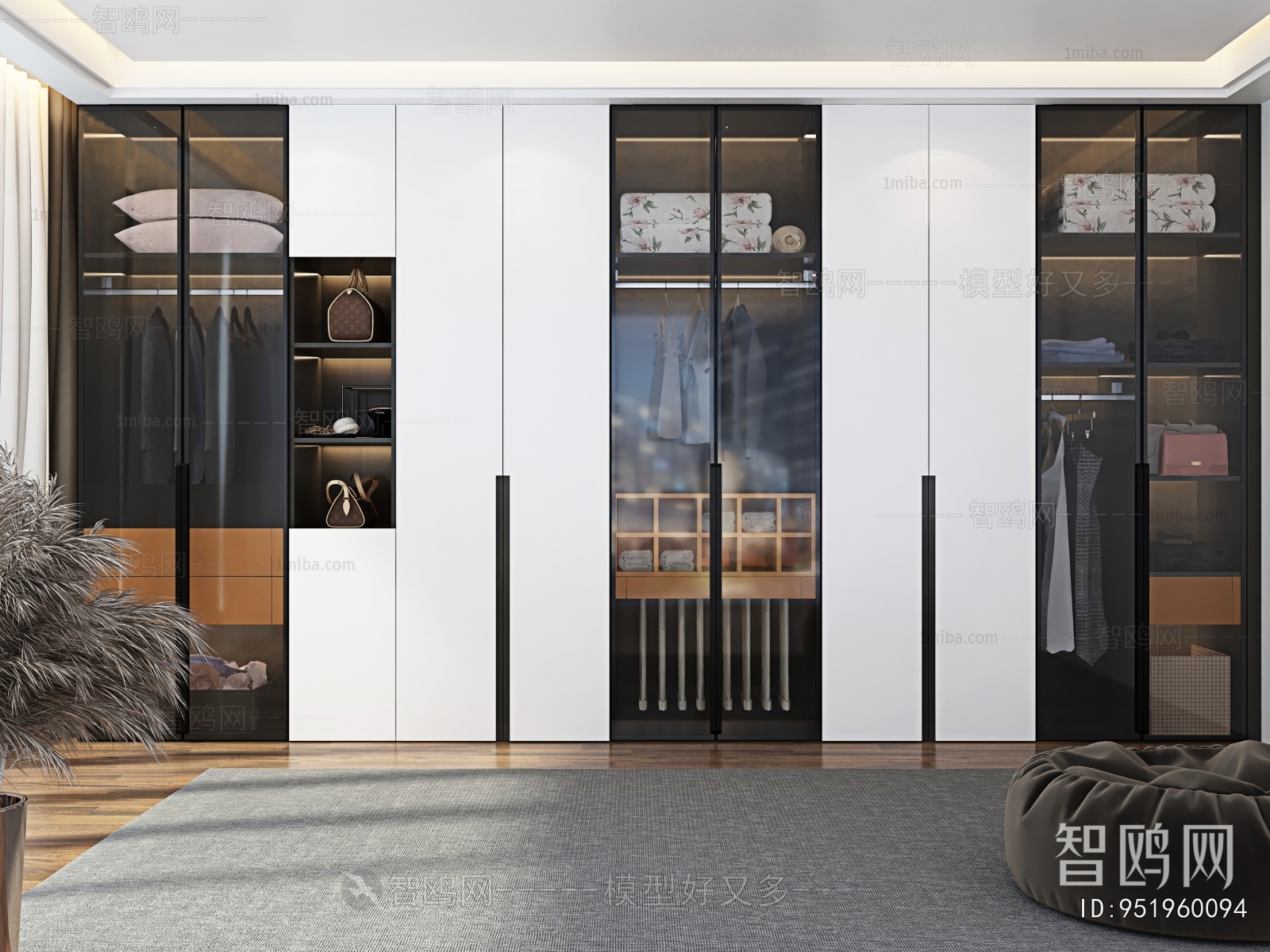 Modern The Wardrobe