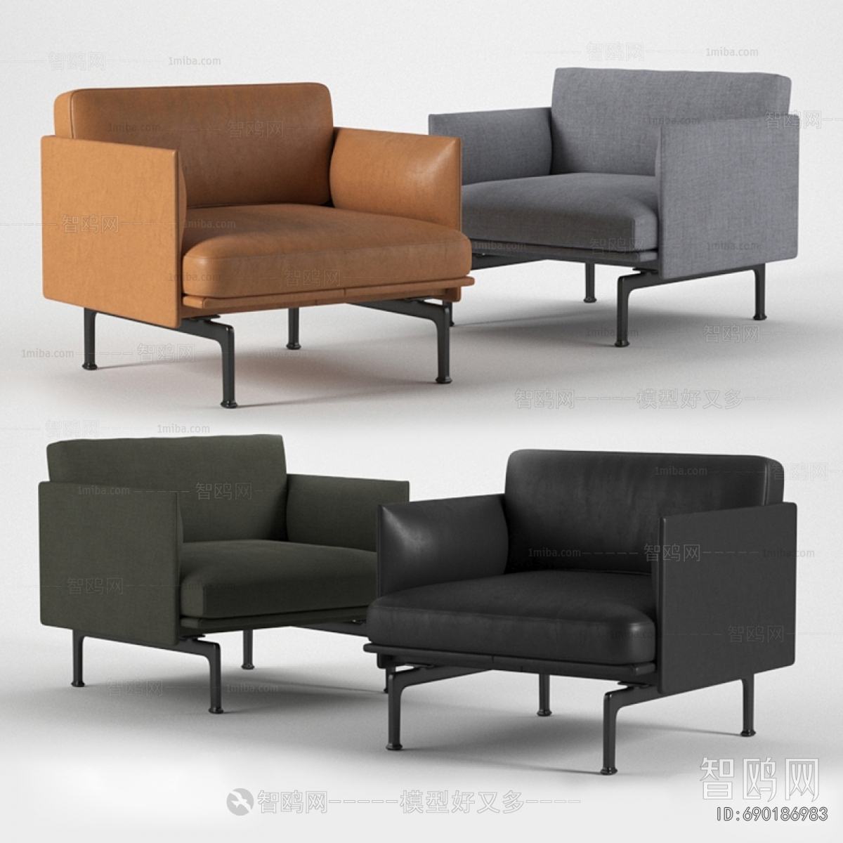 Modern Single Sofa