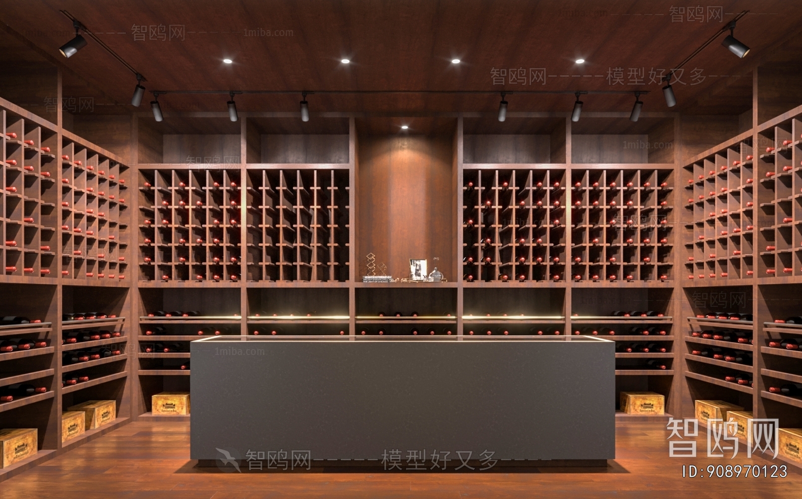 Modern Wine Cellar/Wine Tasting Room