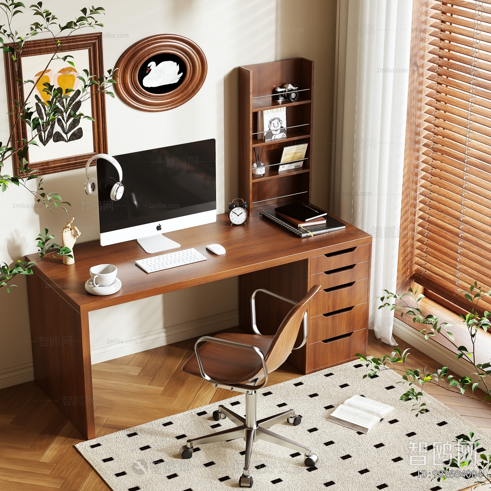 Modern Computer Desk And Chair