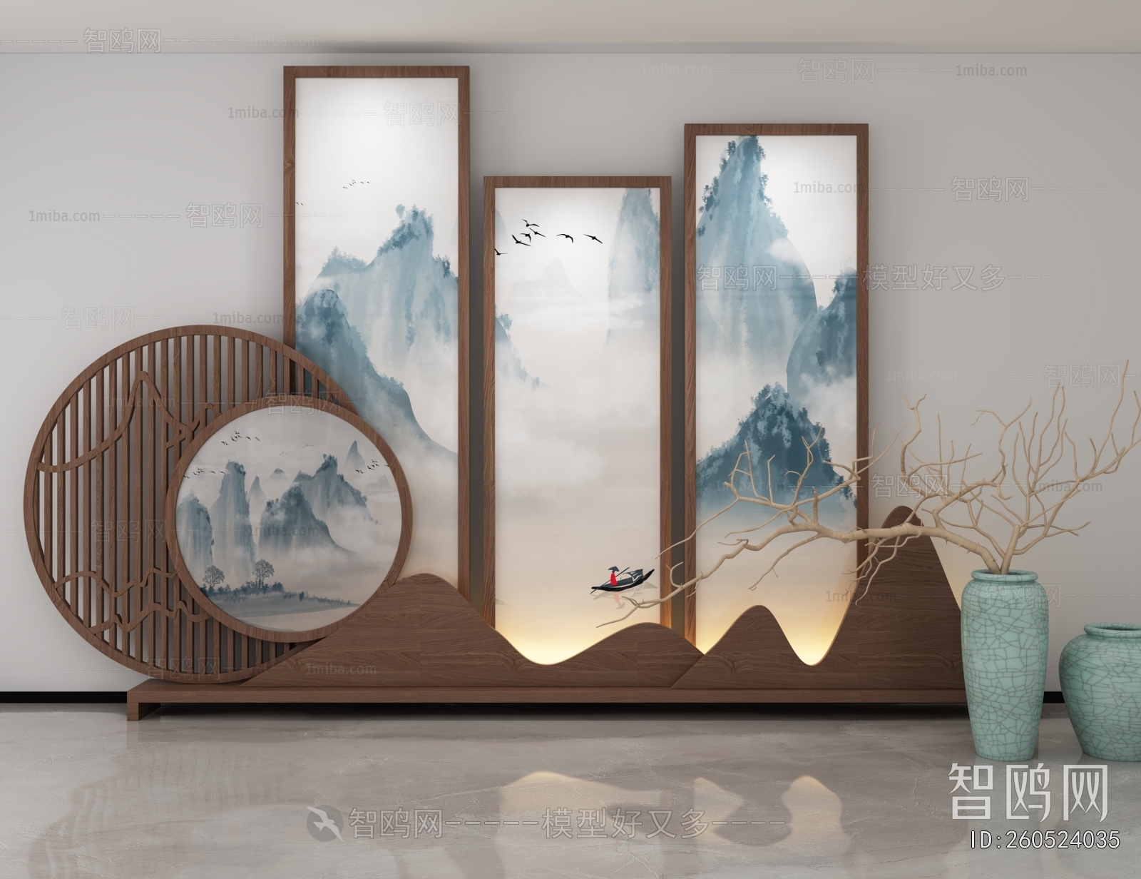 New Chinese Style Partition