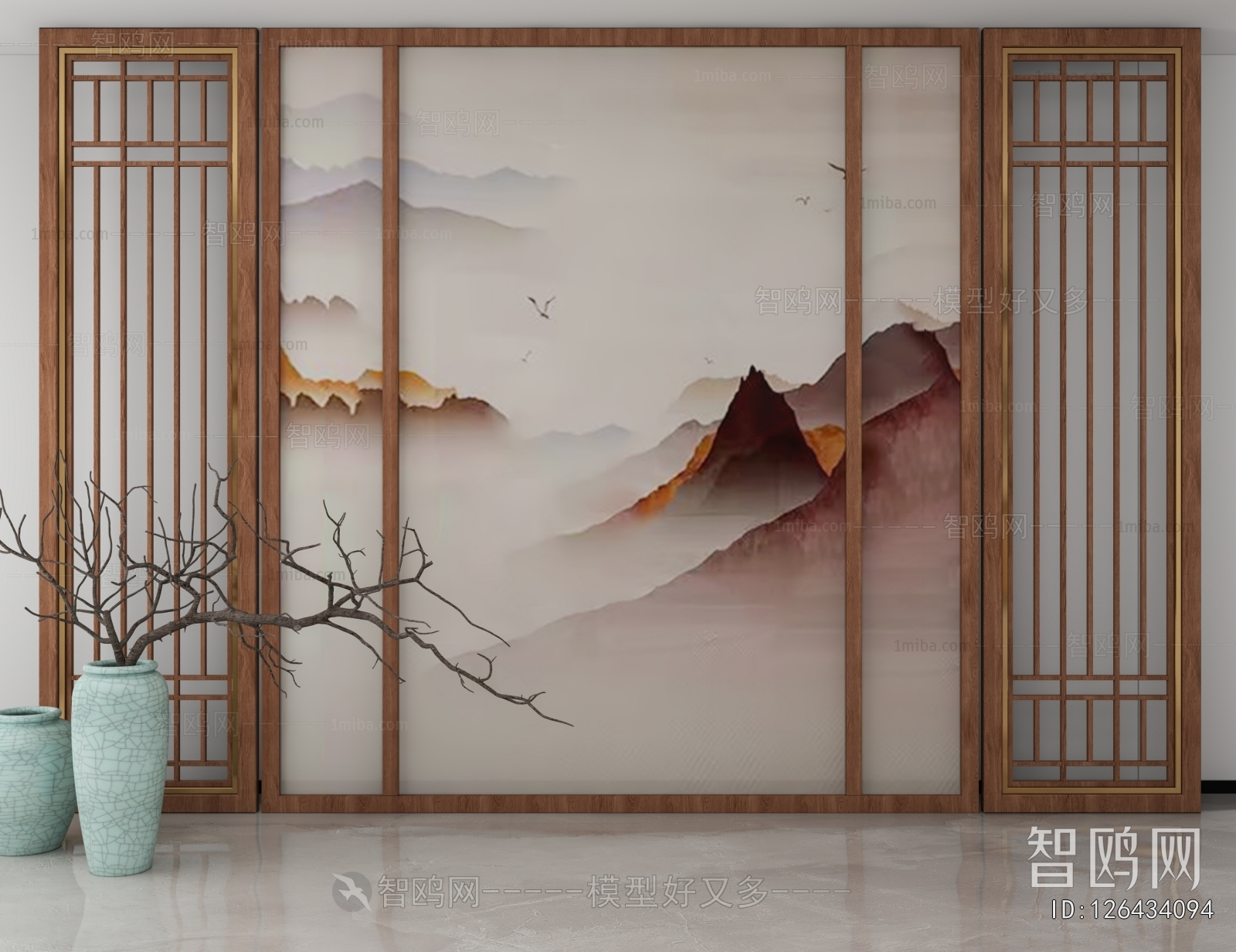 New Chinese Style Partition