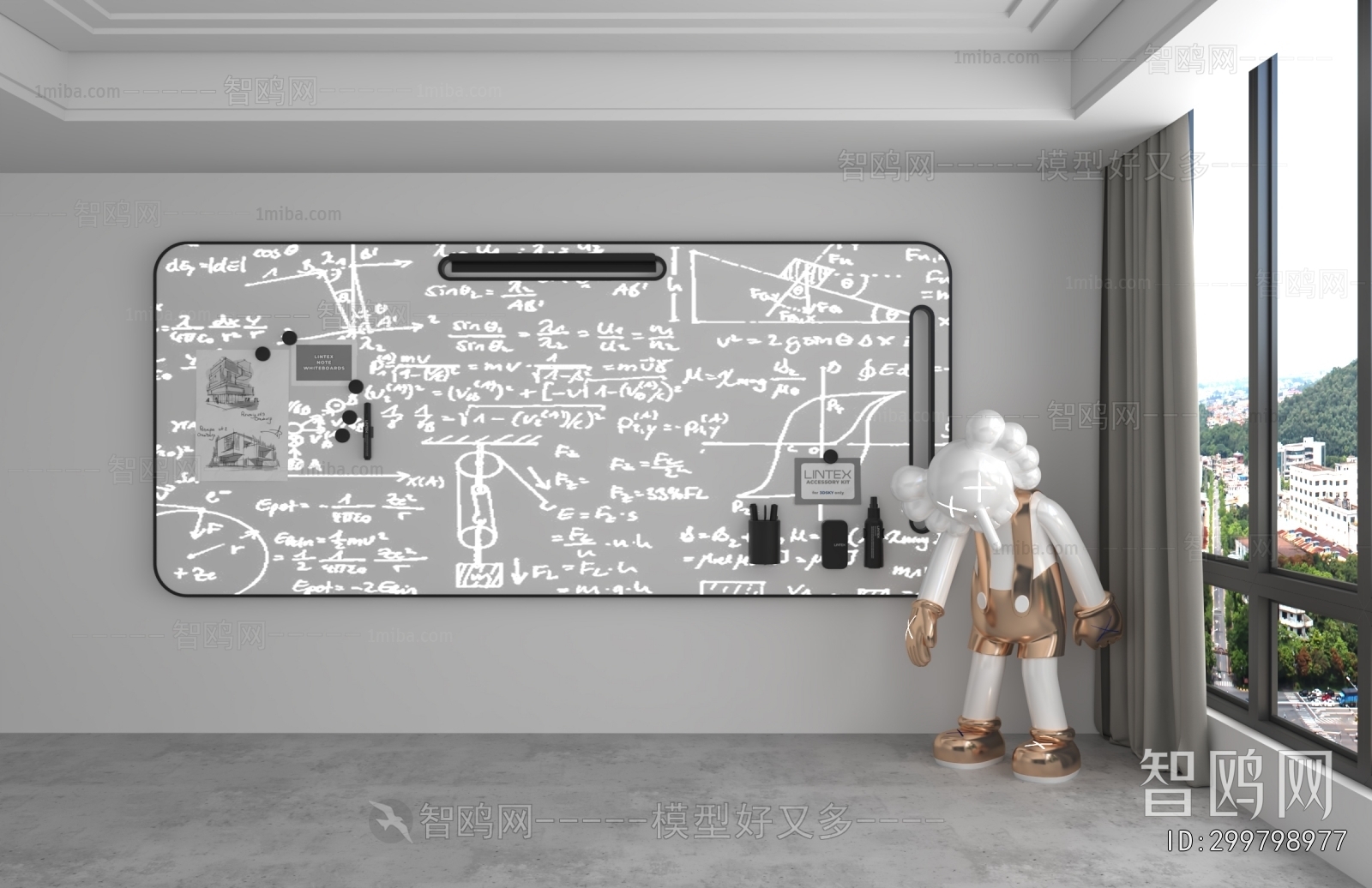 Modern Blackboard/whiteboard