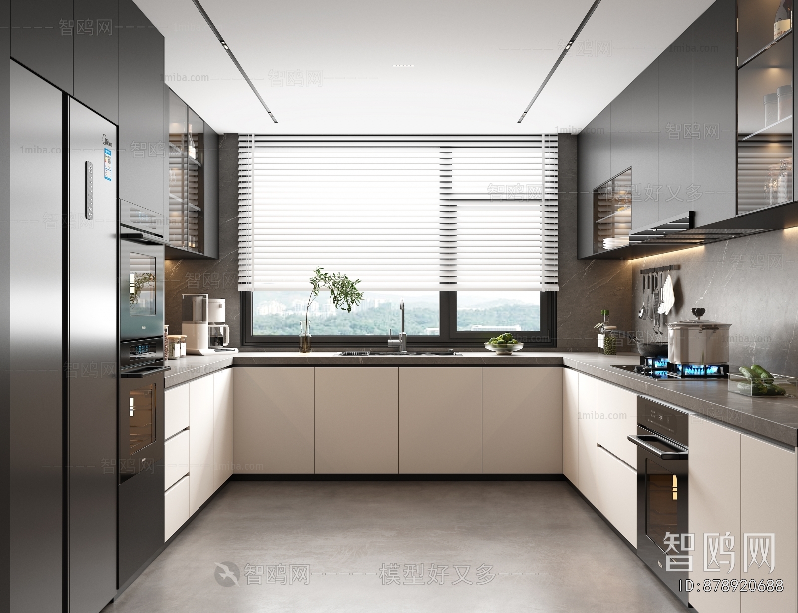 Modern The Kitchen