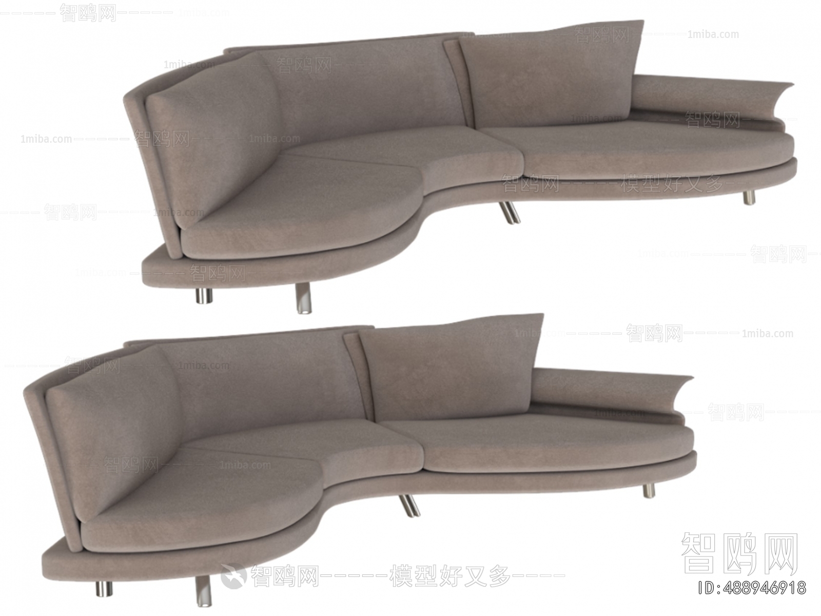 Modern Shaped Sofa