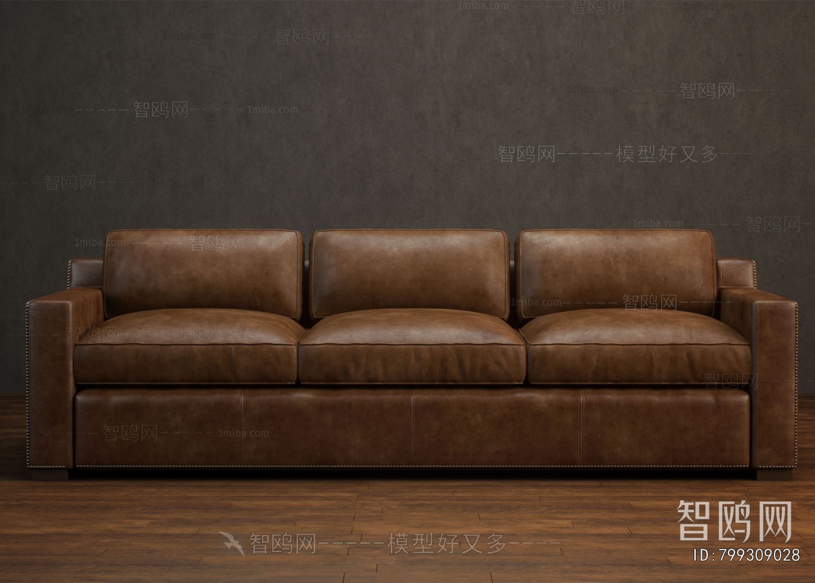 Modern Three-seat Sofa