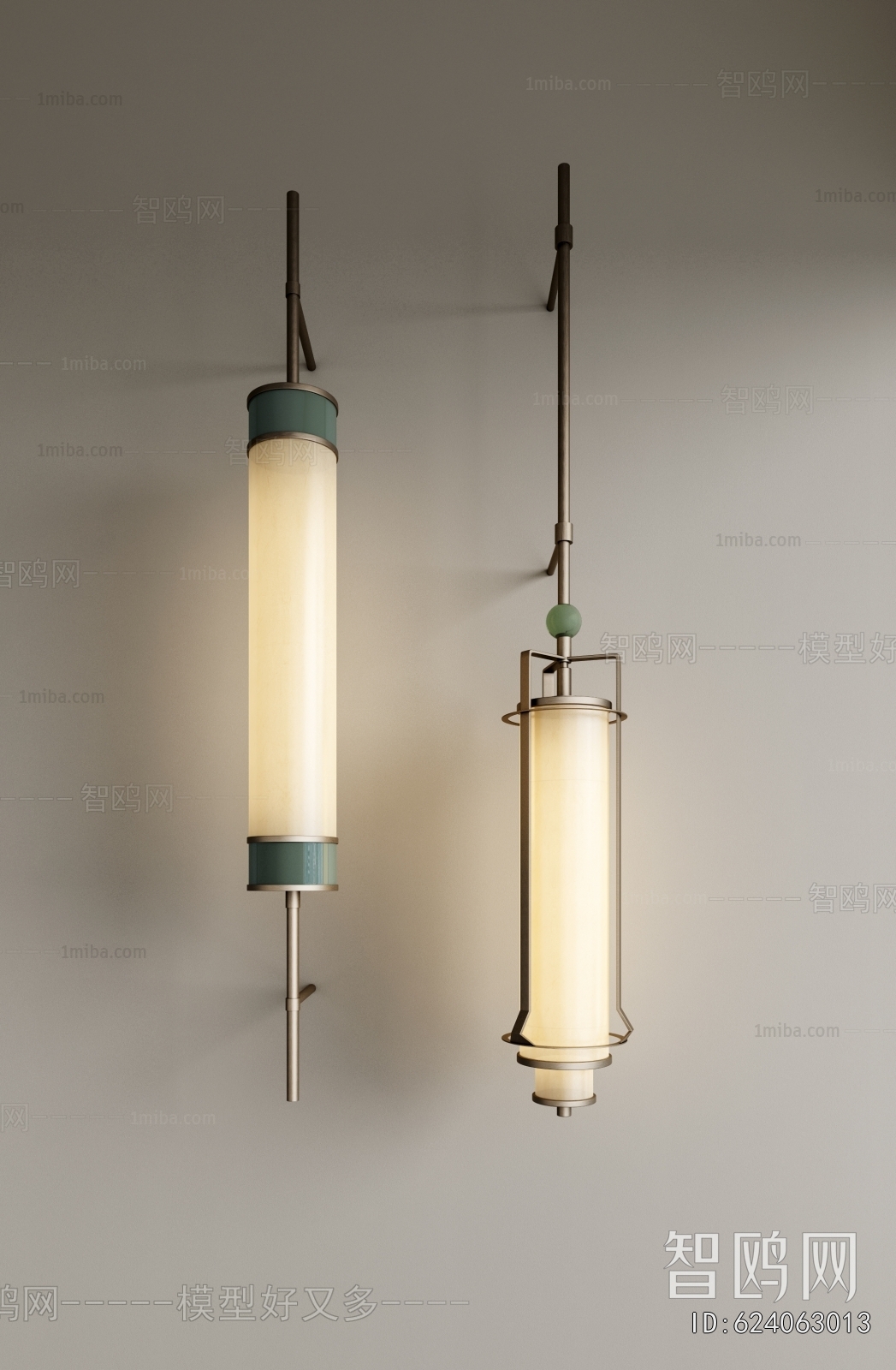 New Chinese Style Wall Lamp