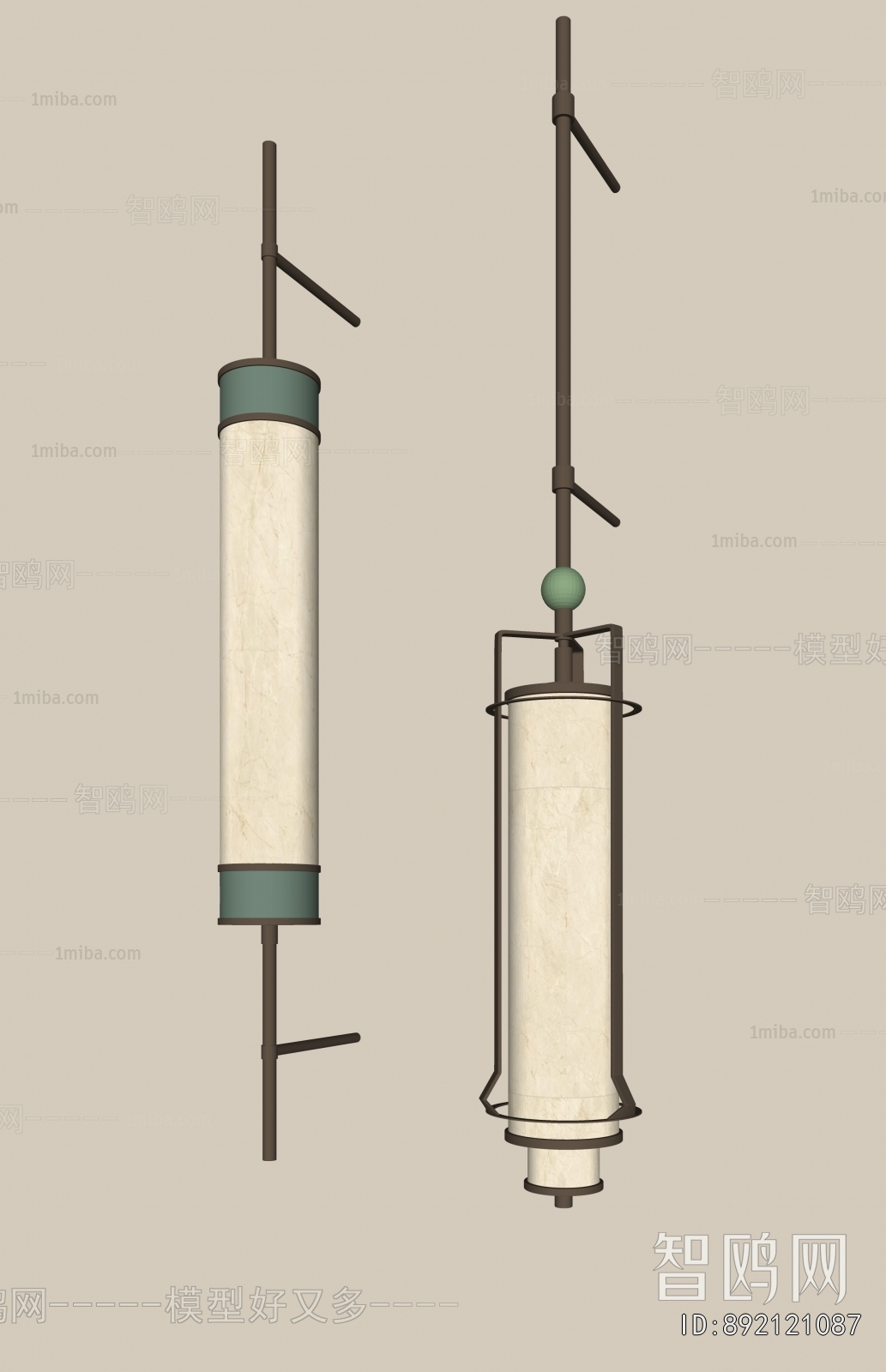 New Chinese Style Wall Lamp