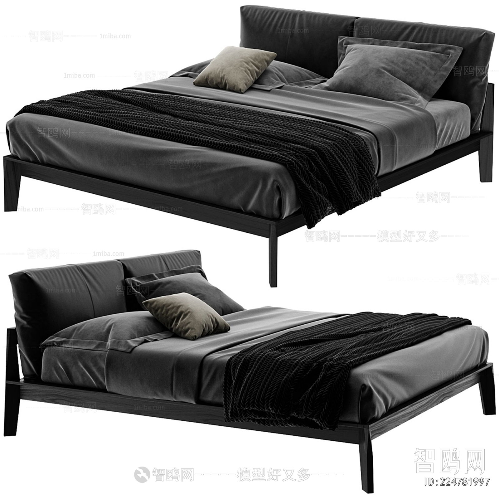 Modern Double Bed