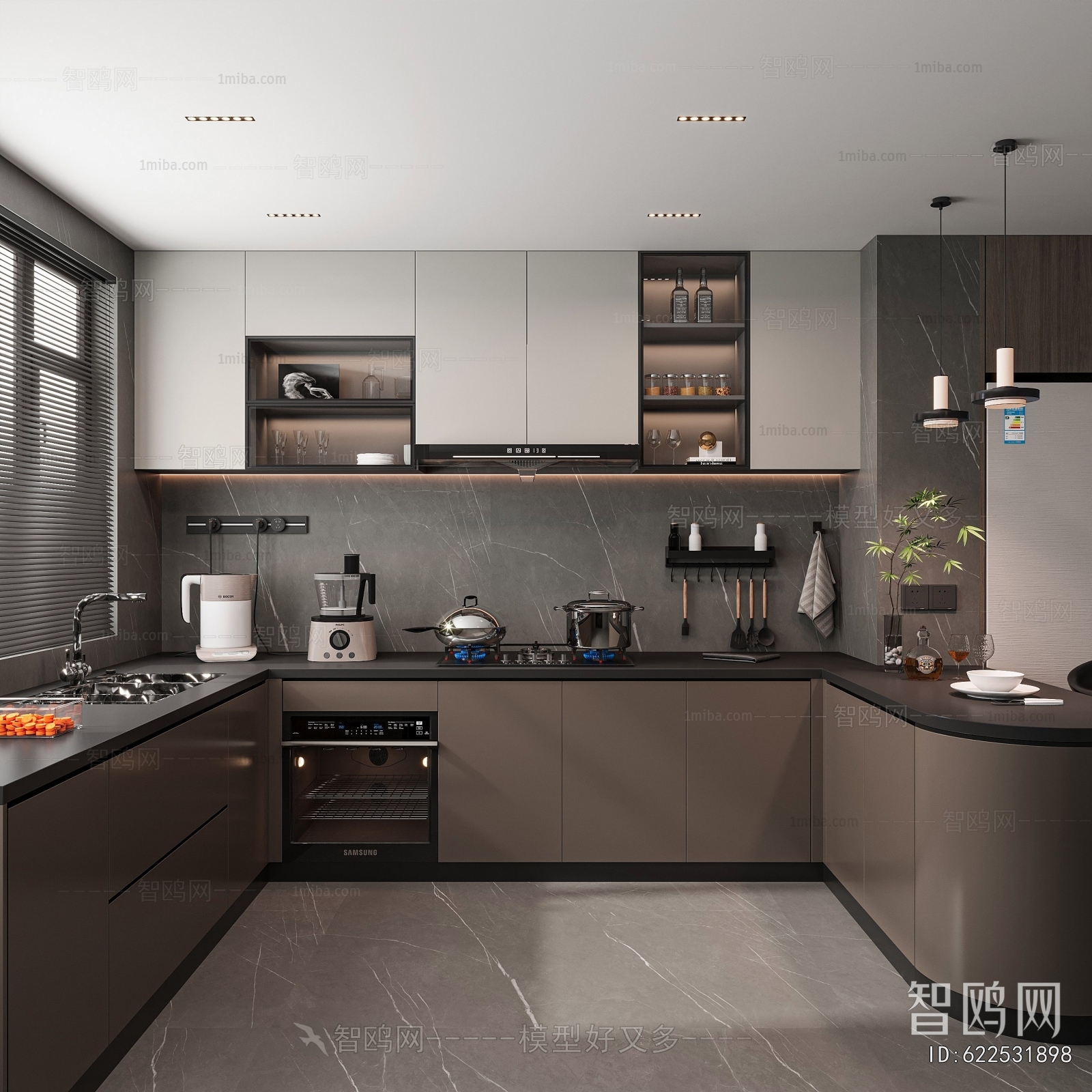 Modern The Kitchen