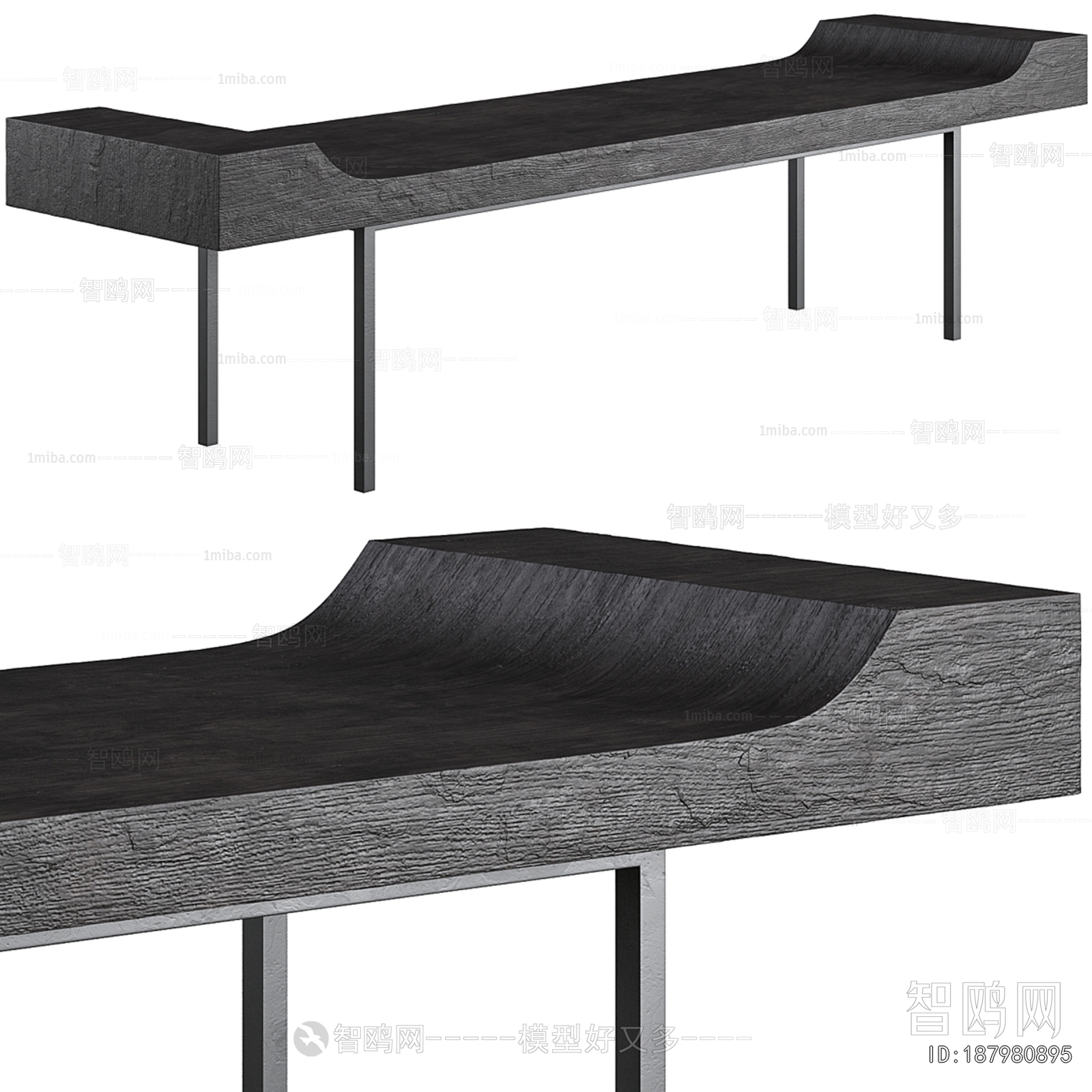 Nordic Style Bench