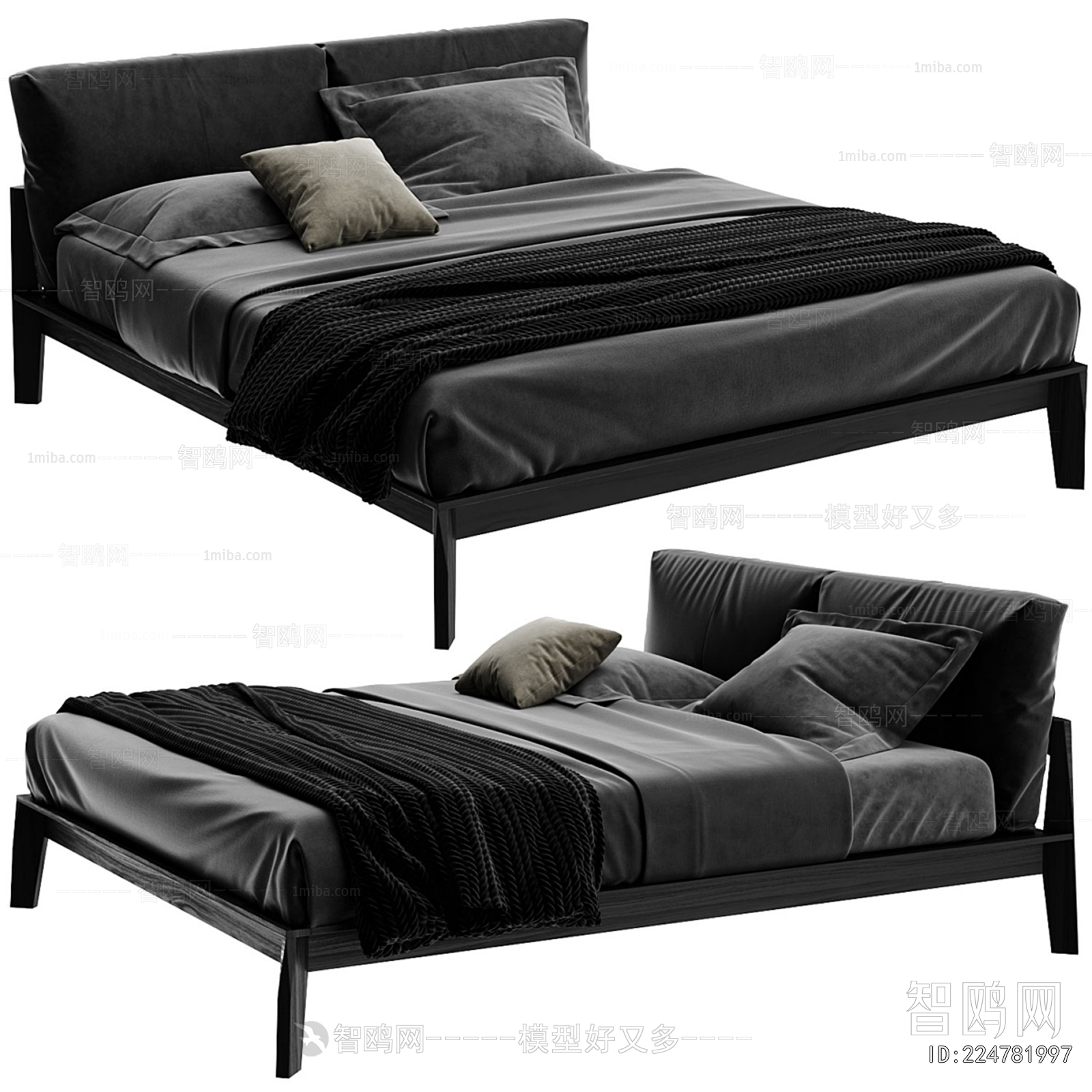 Modern Double Bed