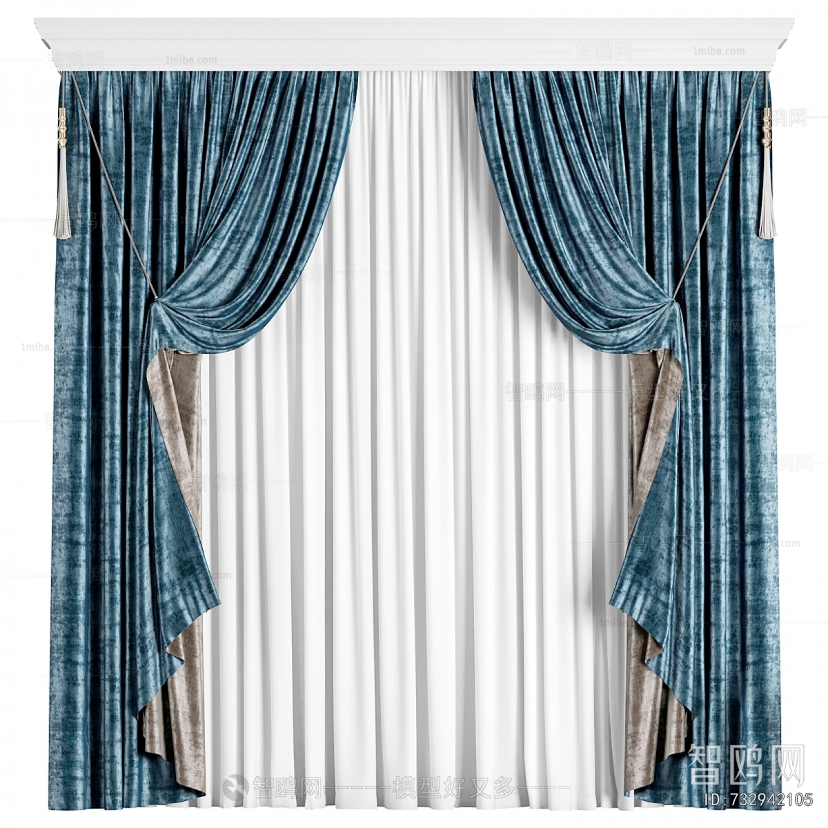 Simple European Style The Curtain