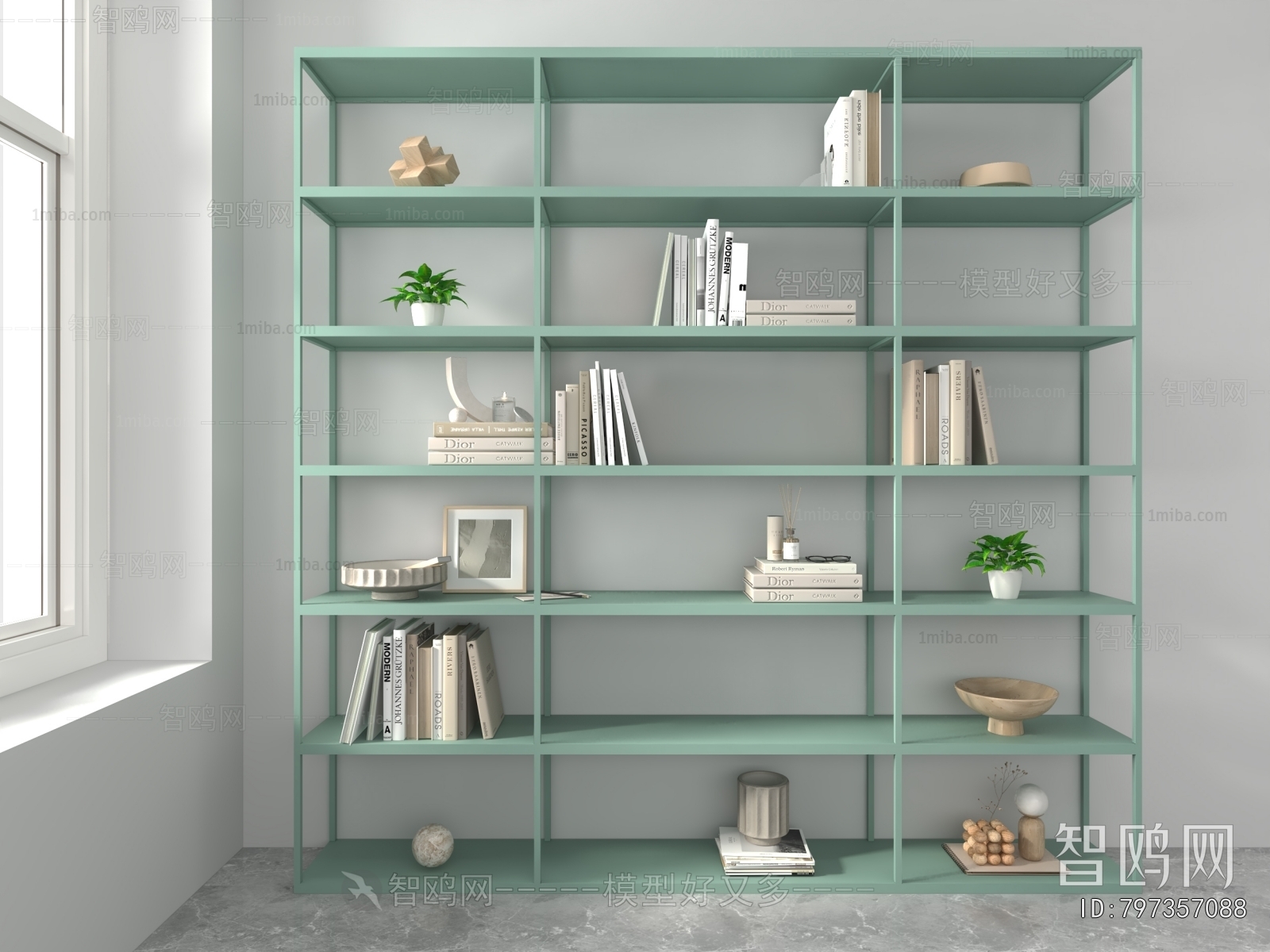 Modern Bookshelf