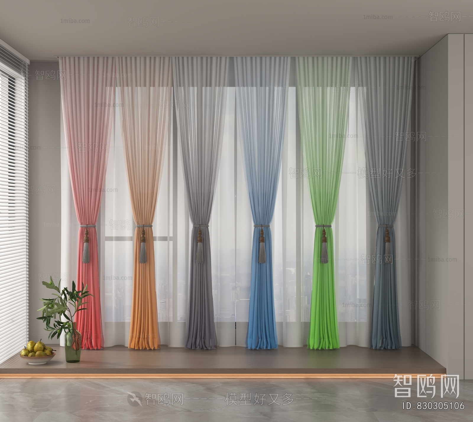 Modern The Curtain