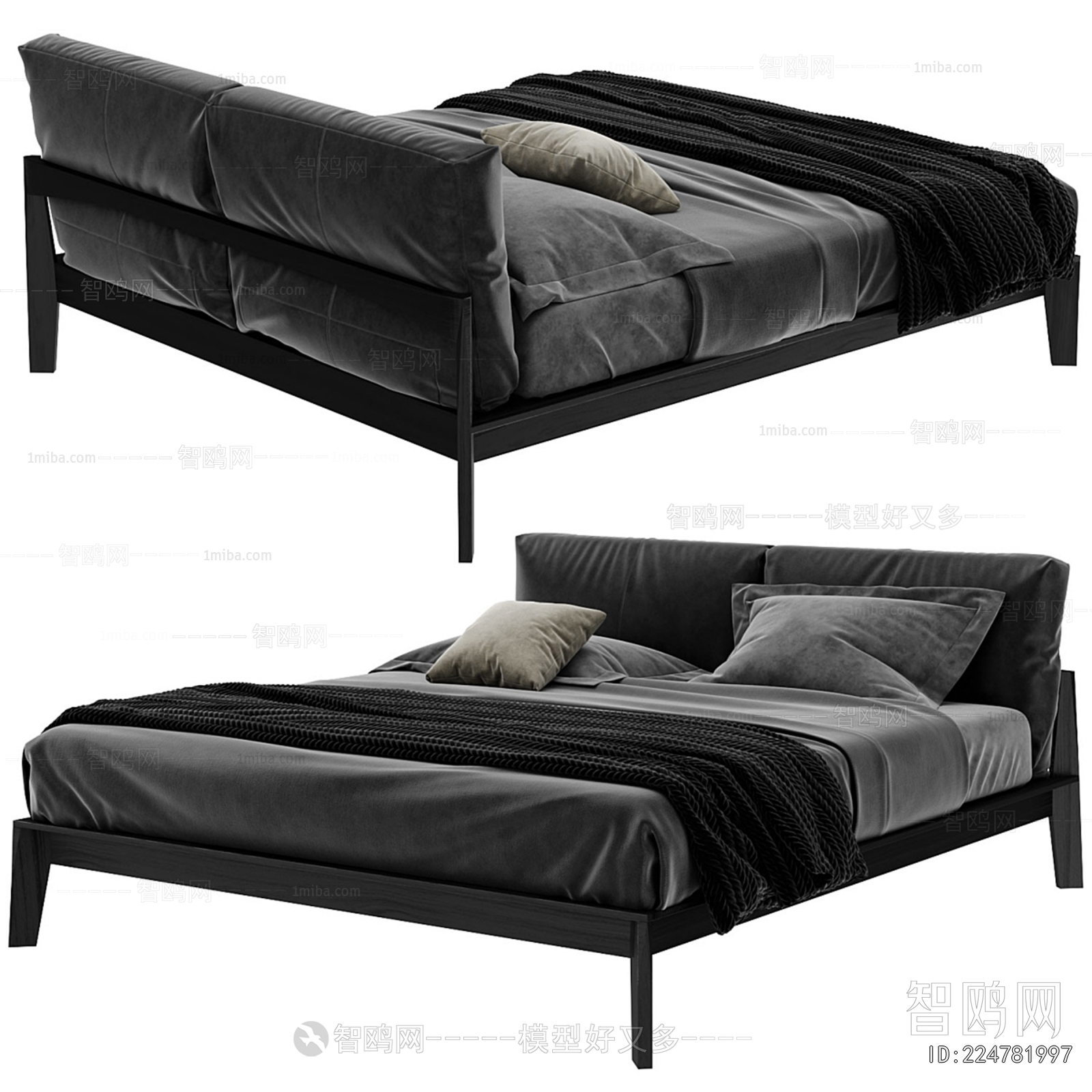 Modern Double Bed