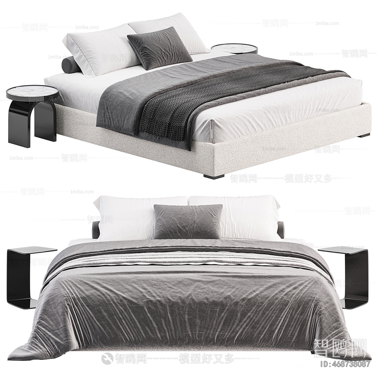 Modern Double Bed