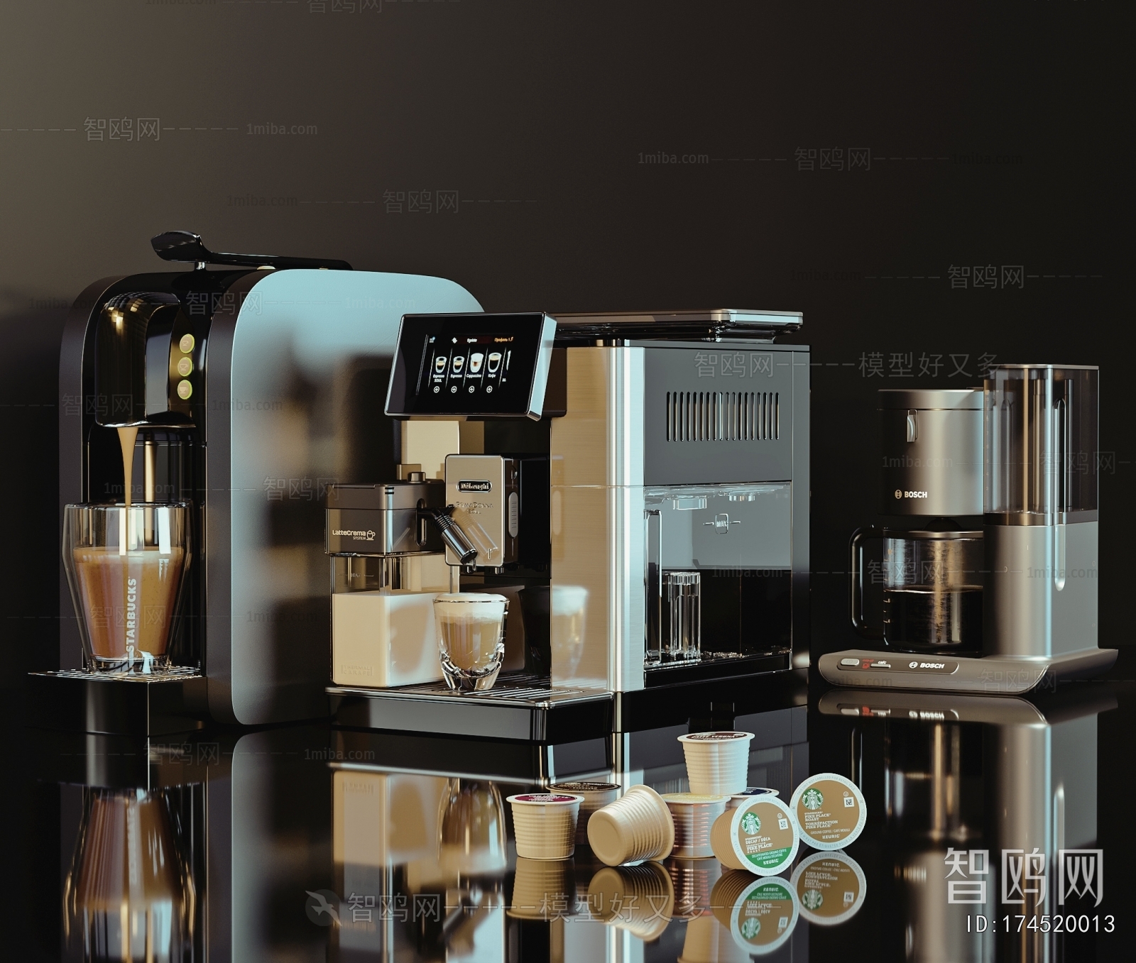 Modern Kitchen Electric Coffee Machine