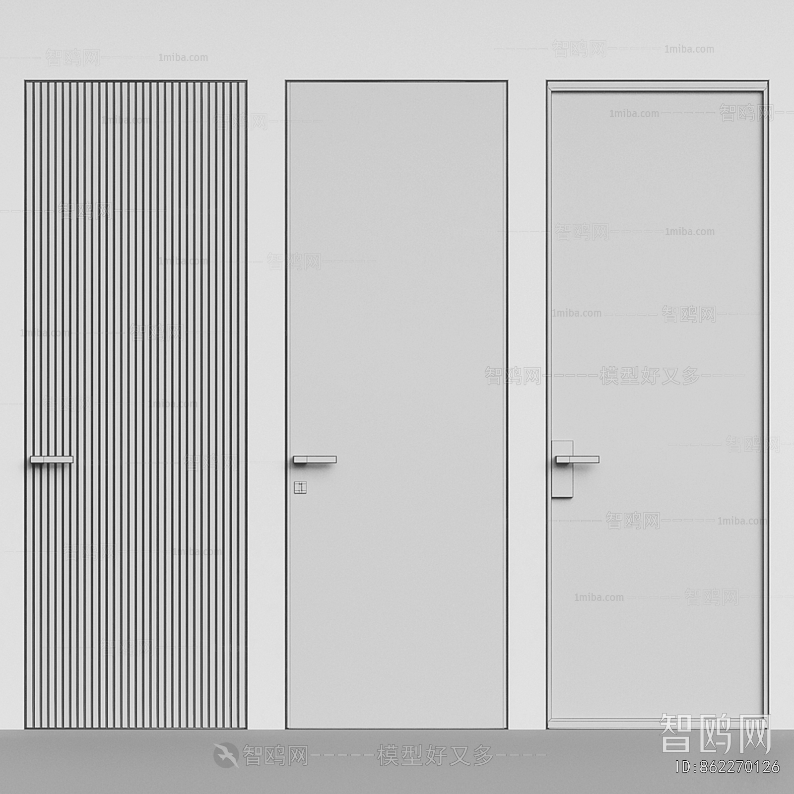 Modern Single Door