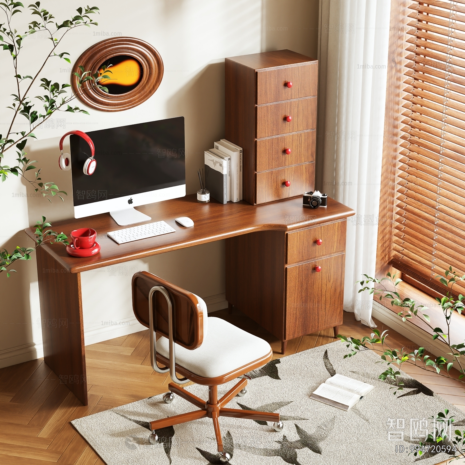 Modern Computer Desk And Chair