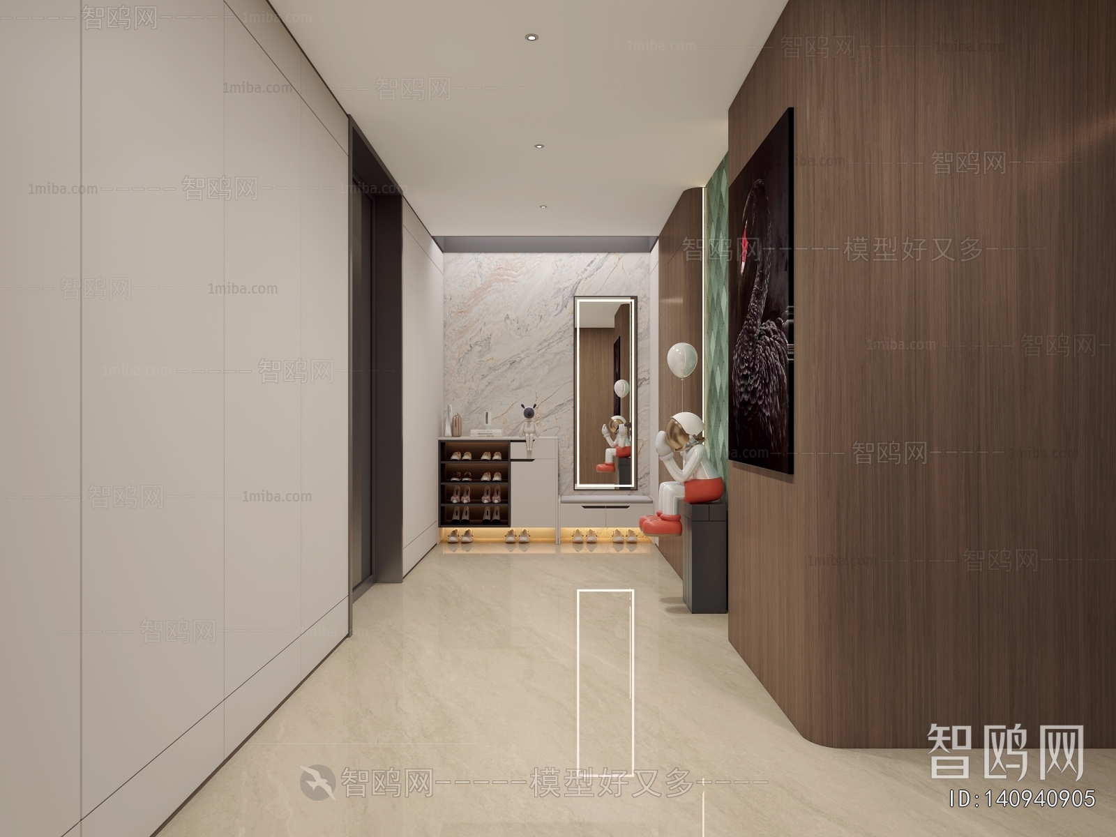 Modern Hallway