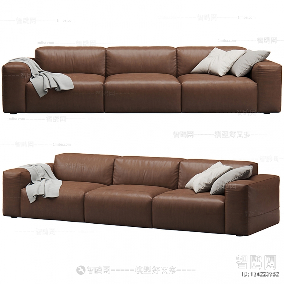 Modern Three-seat Sofa