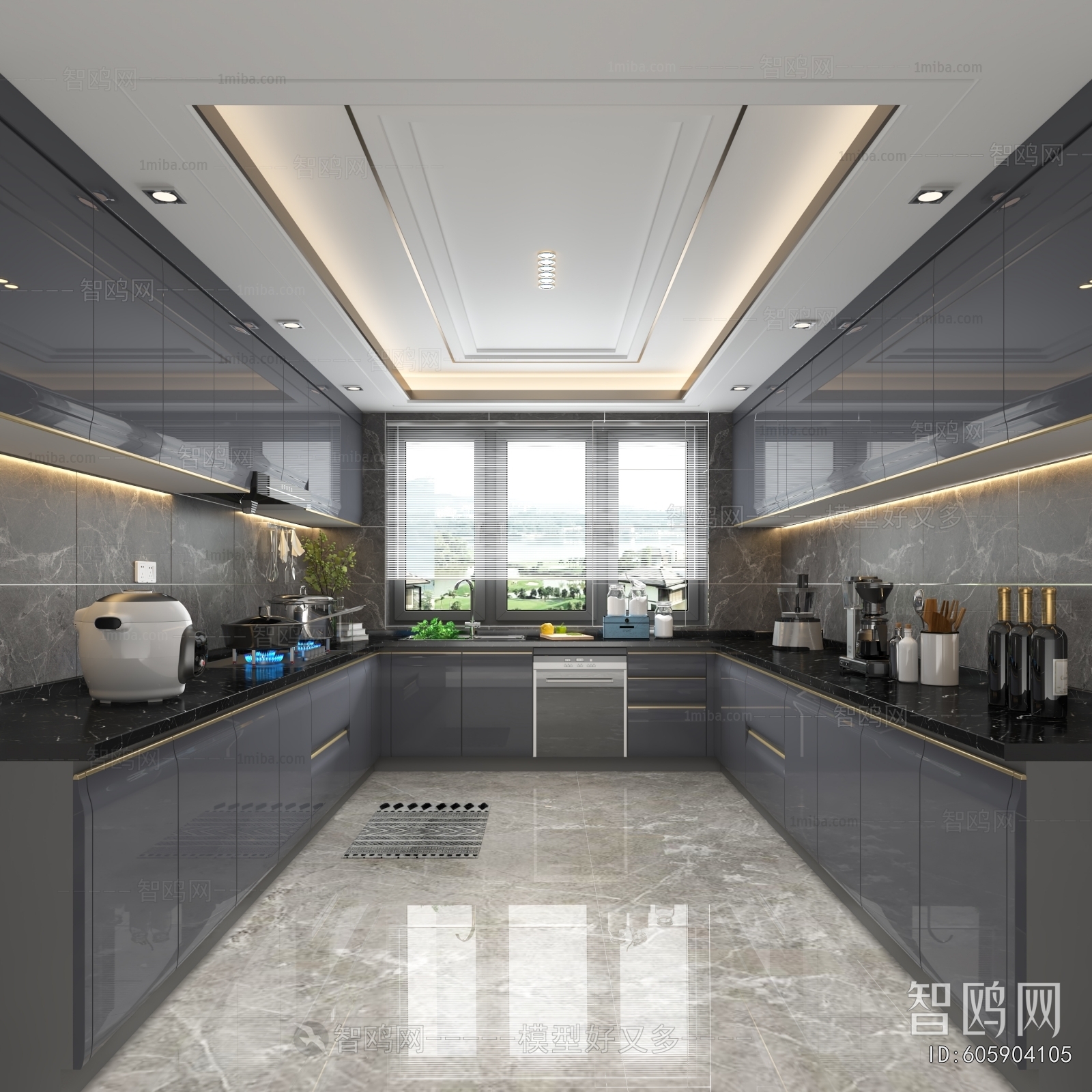 Modern The Kitchen