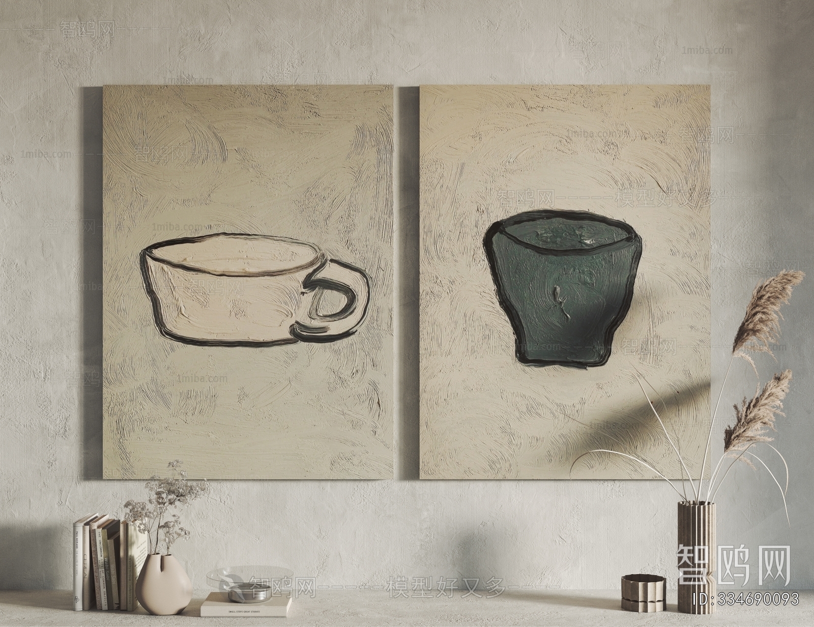 Wabi-sabi Style Painting