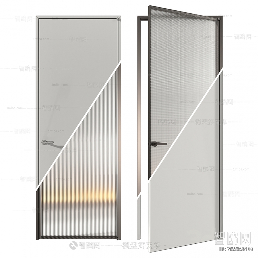 Modern Single Door