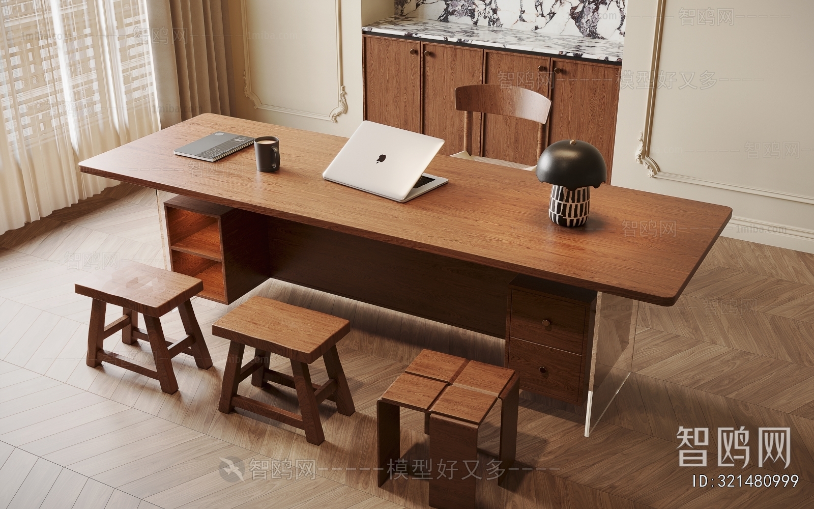 Modern Computer Desk And Chair