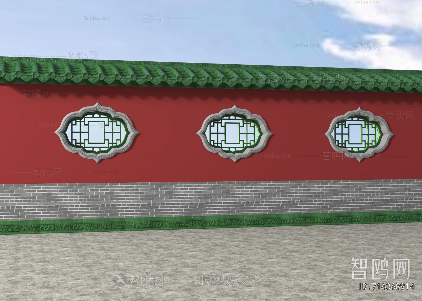 New Chinese Style Fence