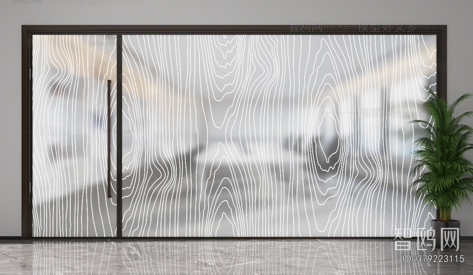 Modern Glass Screen Partition