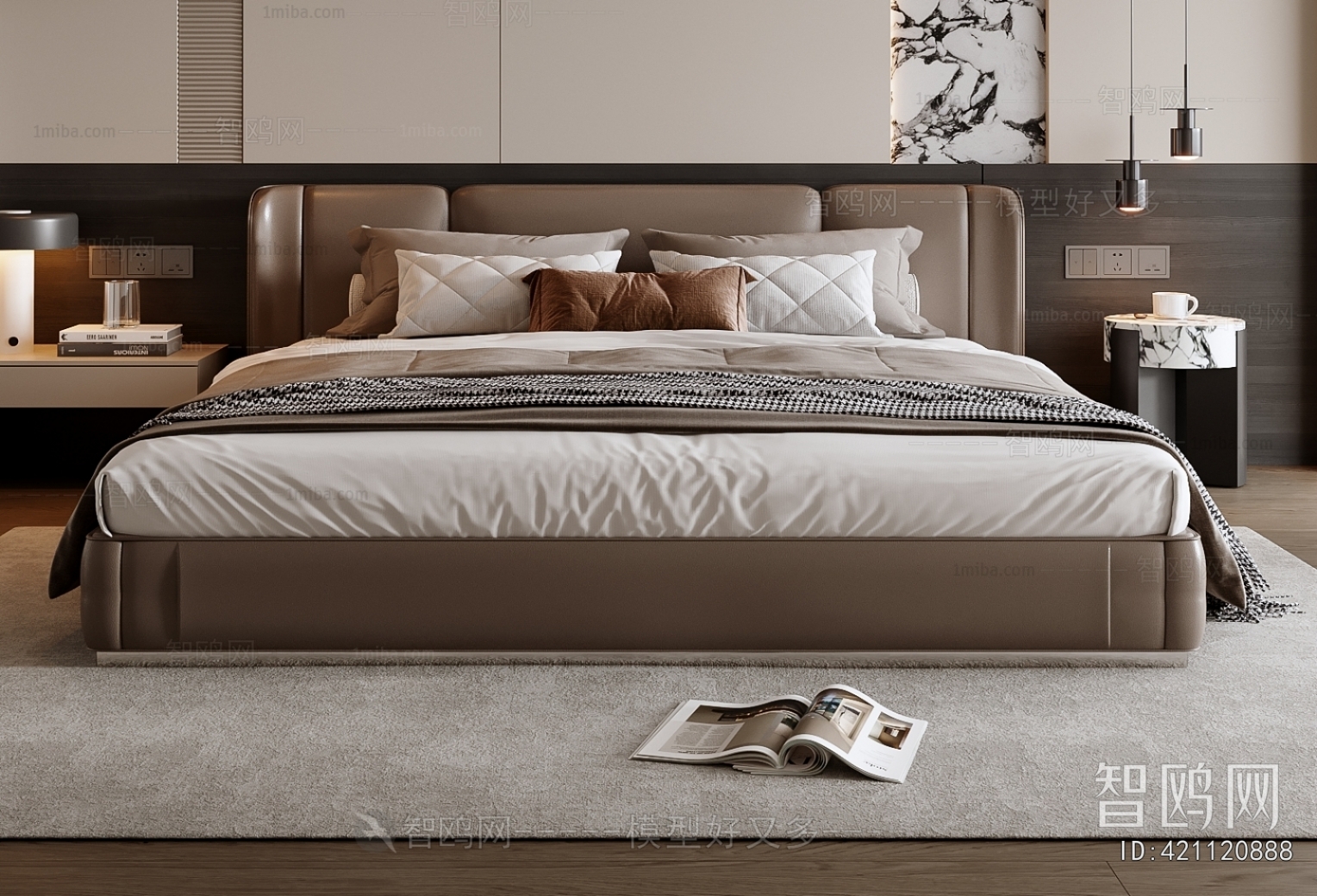 Modern Double Bed