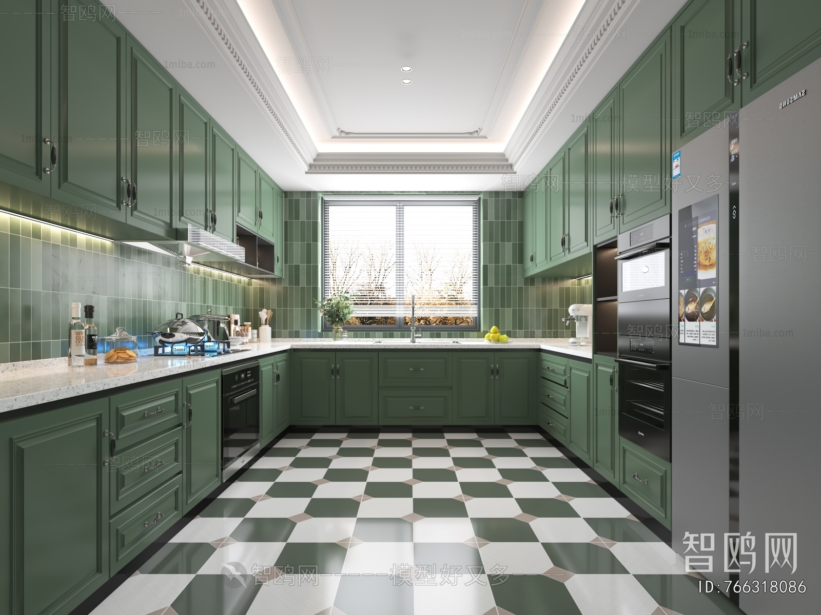 Simple European Style The Kitchen