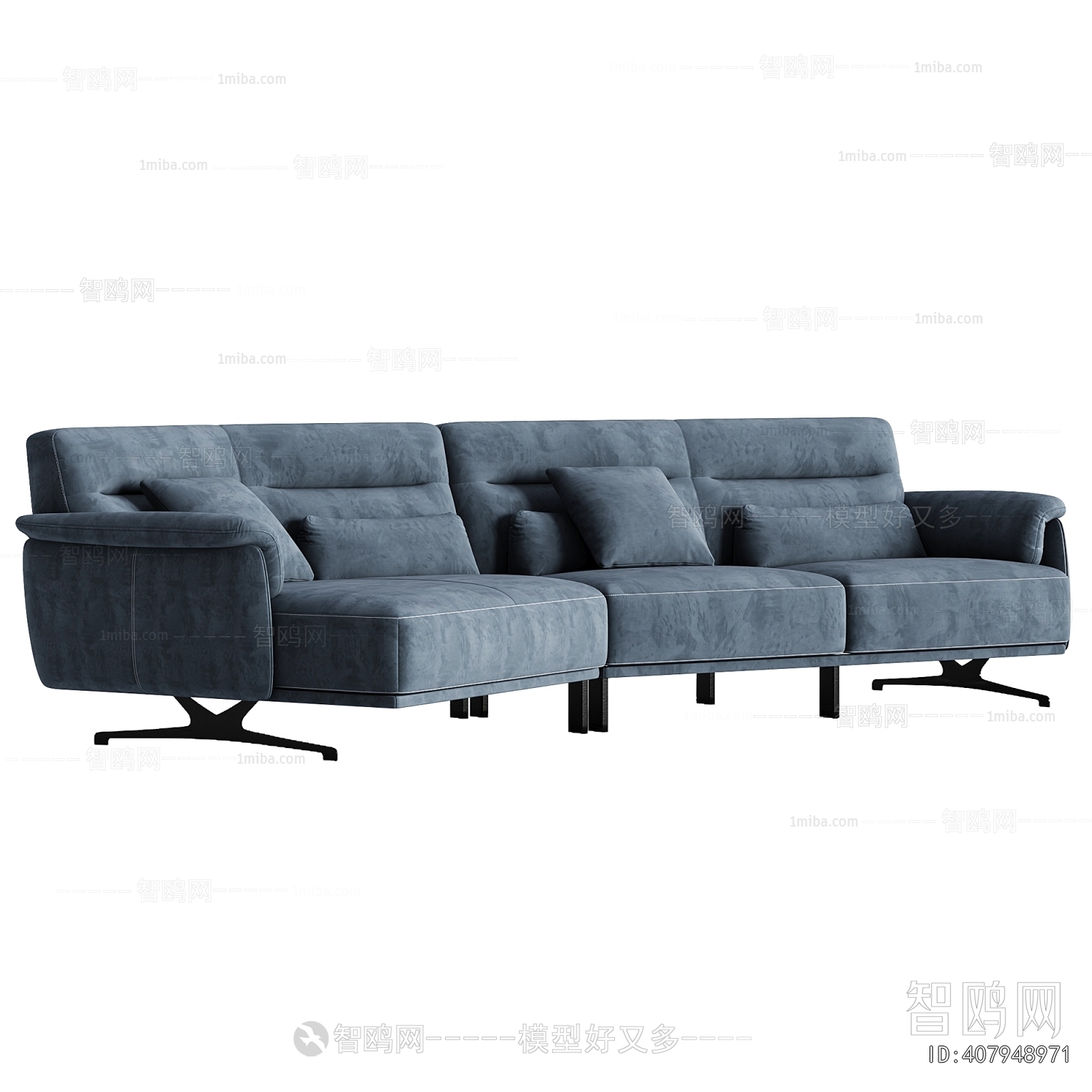 Modern Multi Person Sofa