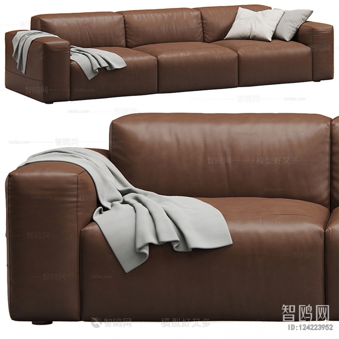 Modern Three-seat Sofa