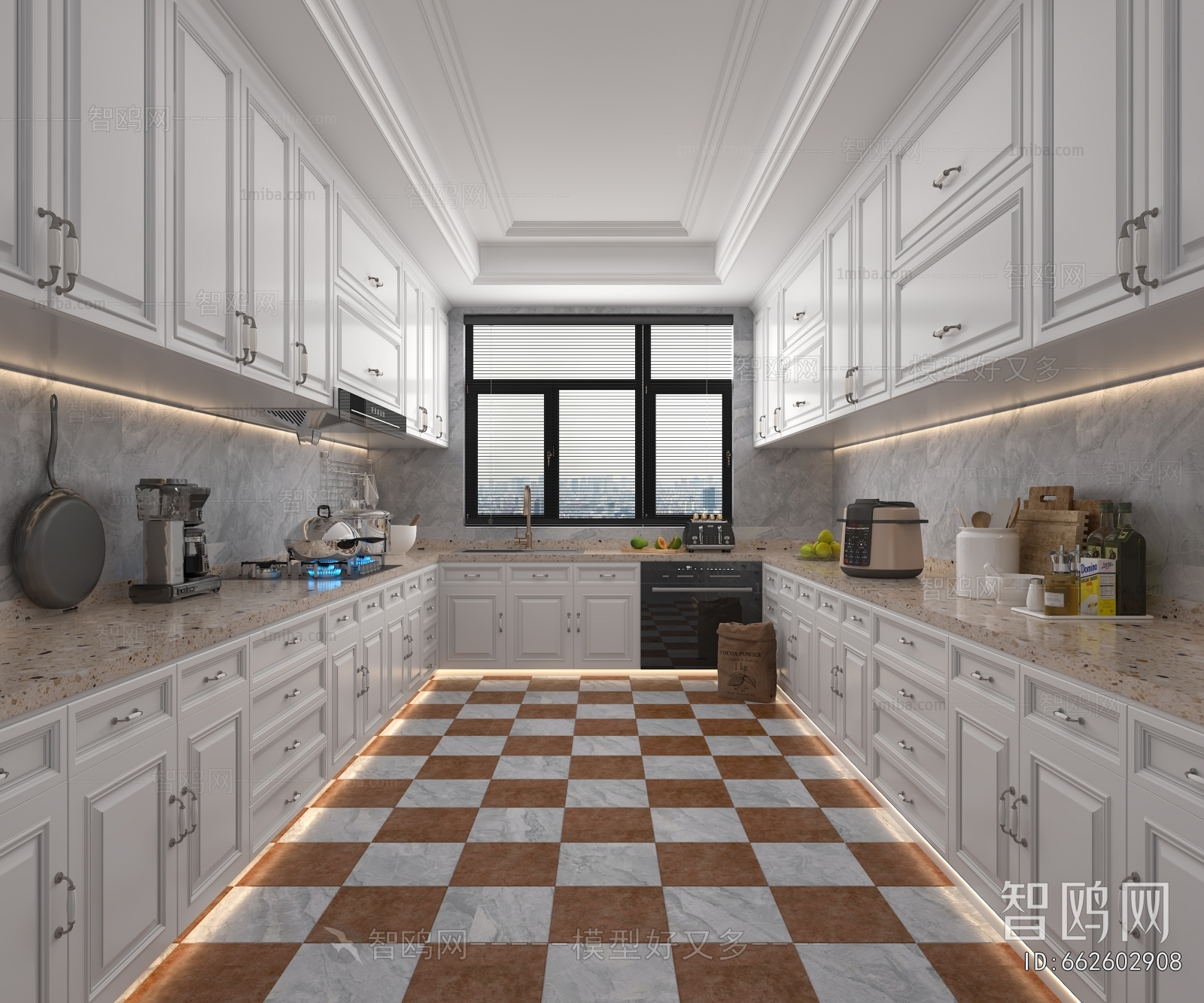 Simple European Style The Kitchen