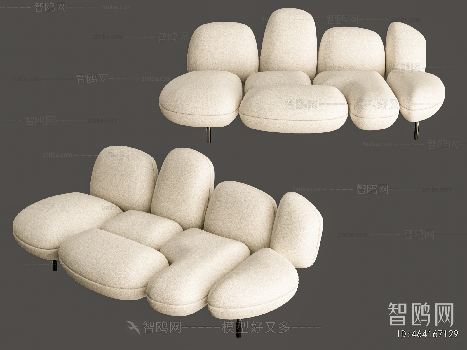 Modern Multi Person Sofa