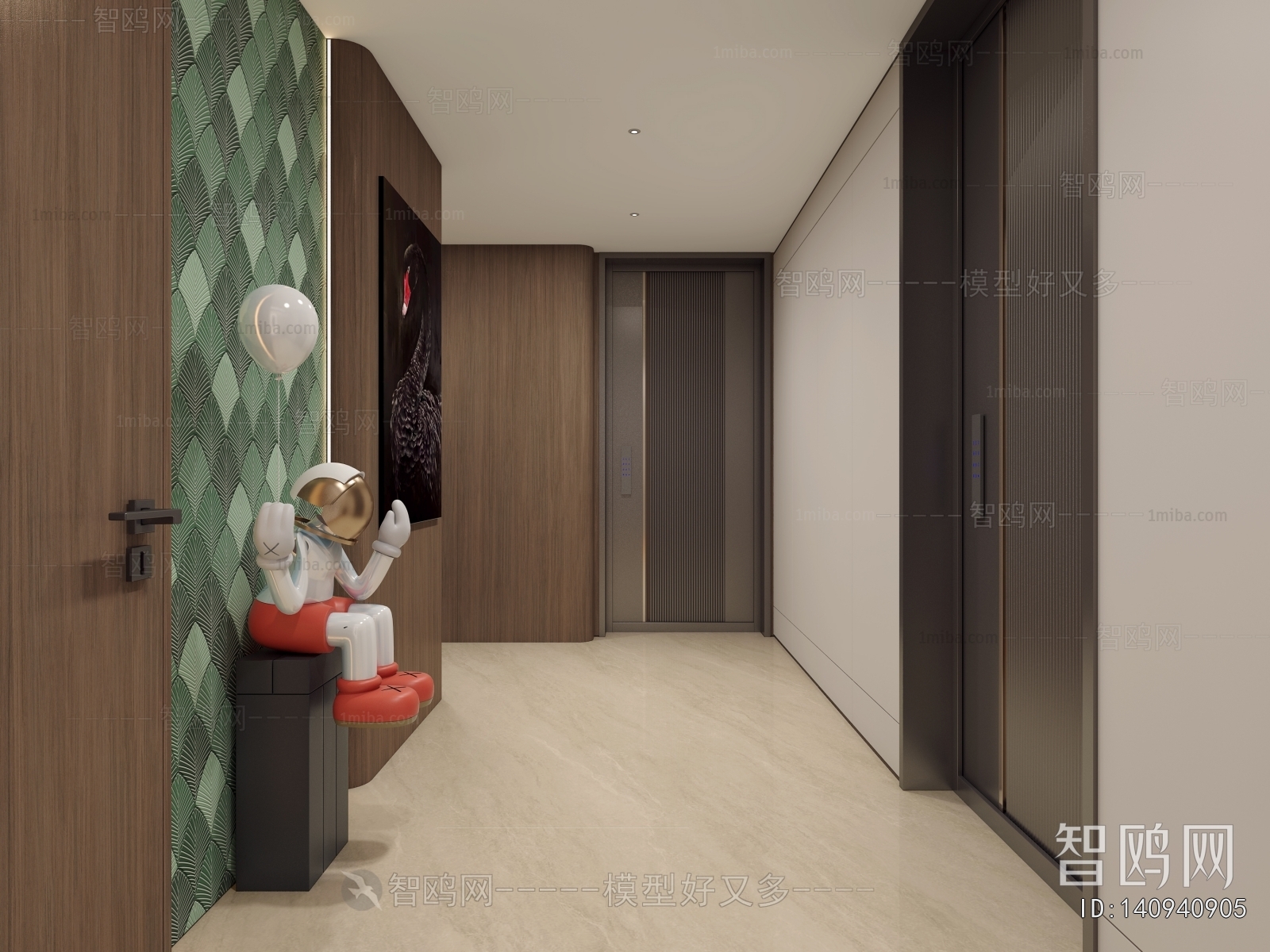 Modern Hallway