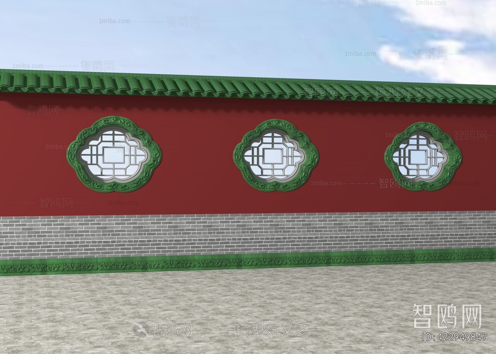 New Chinese Style Fence