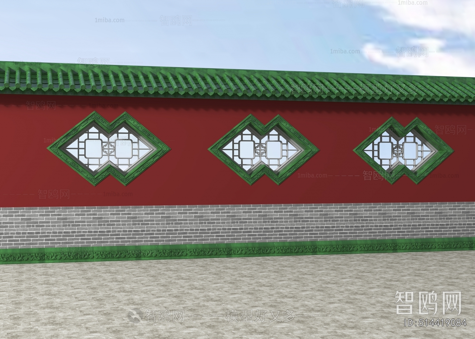 New Chinese Style Fence