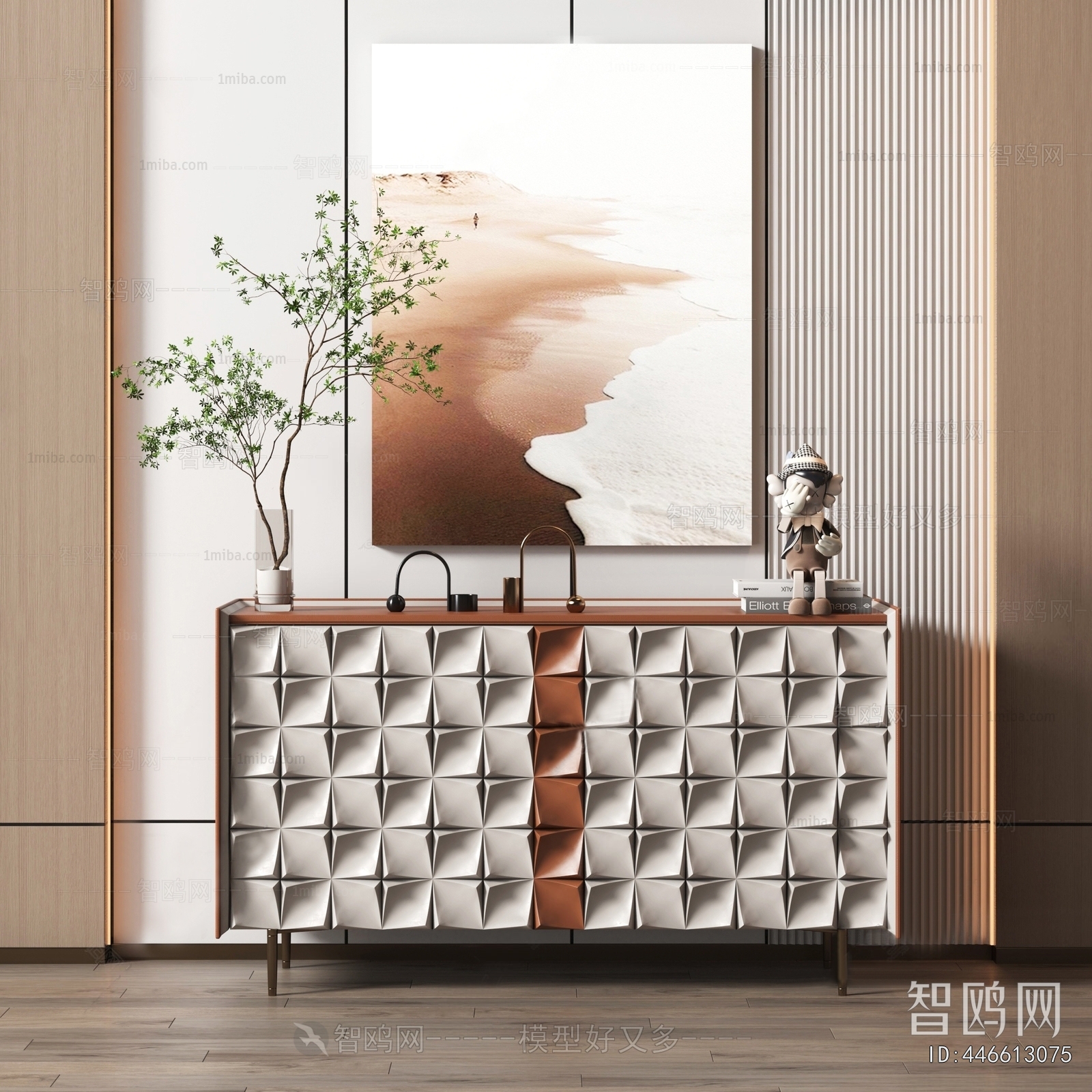 Modern Entrance Cabinet