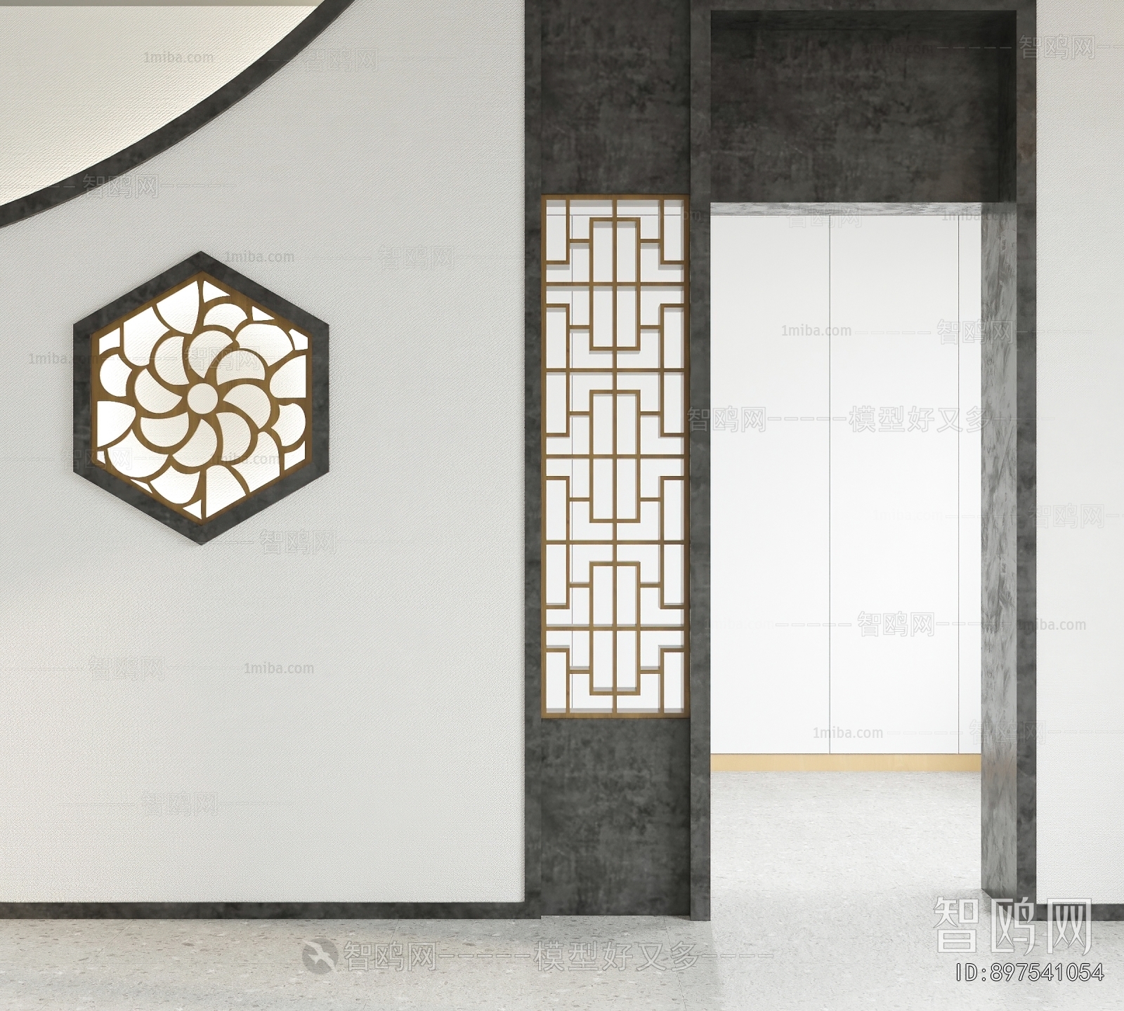 New Chinese Style Door