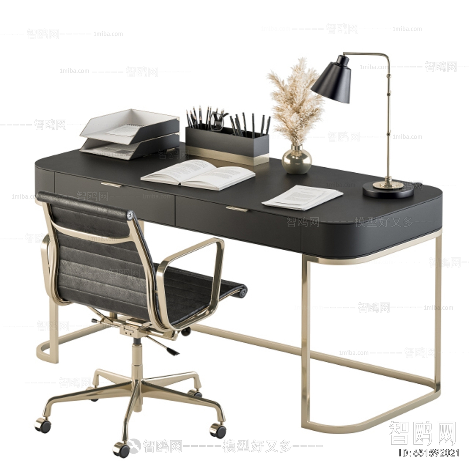 Modern Computer Desk And Chair