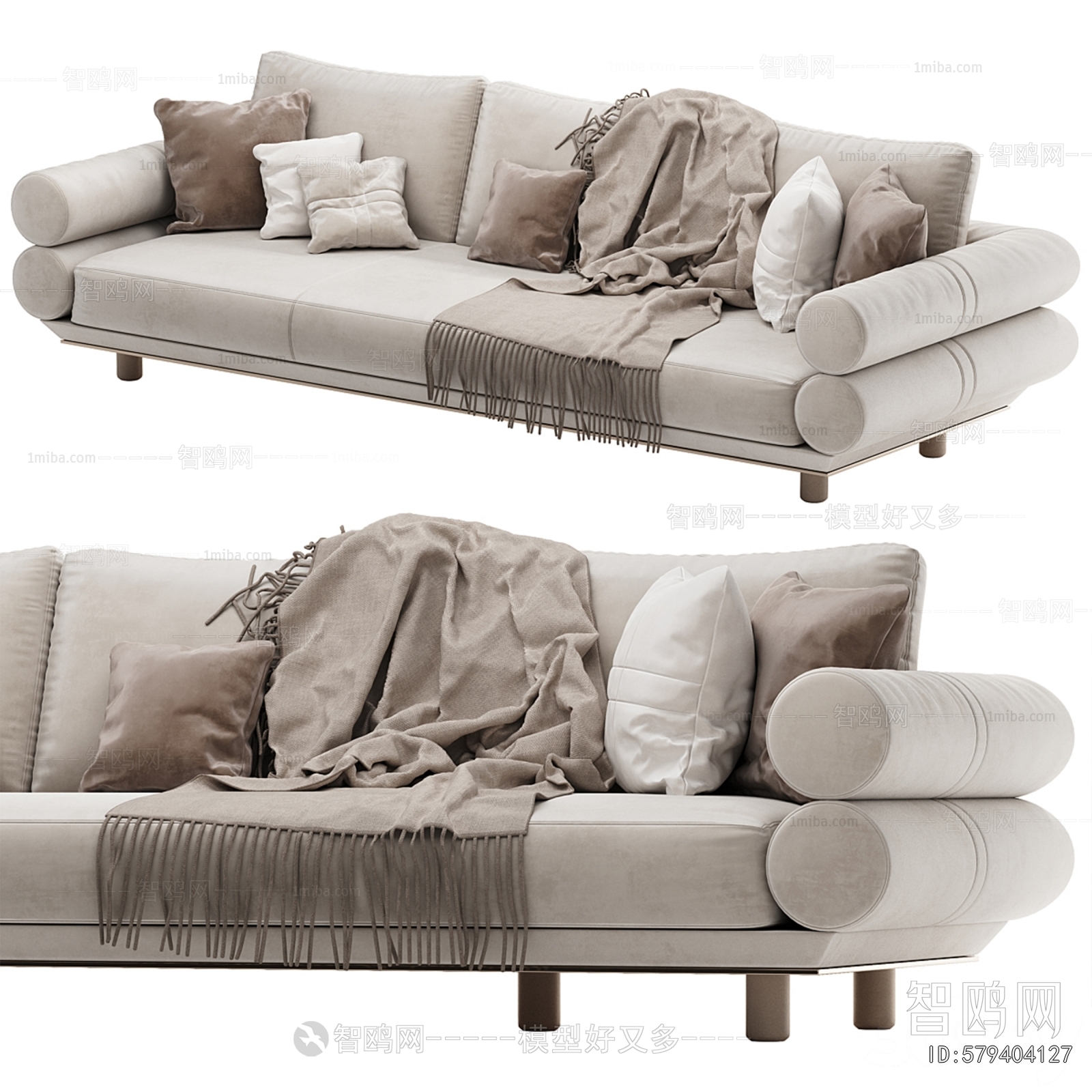 Modern Multi Person Sofa