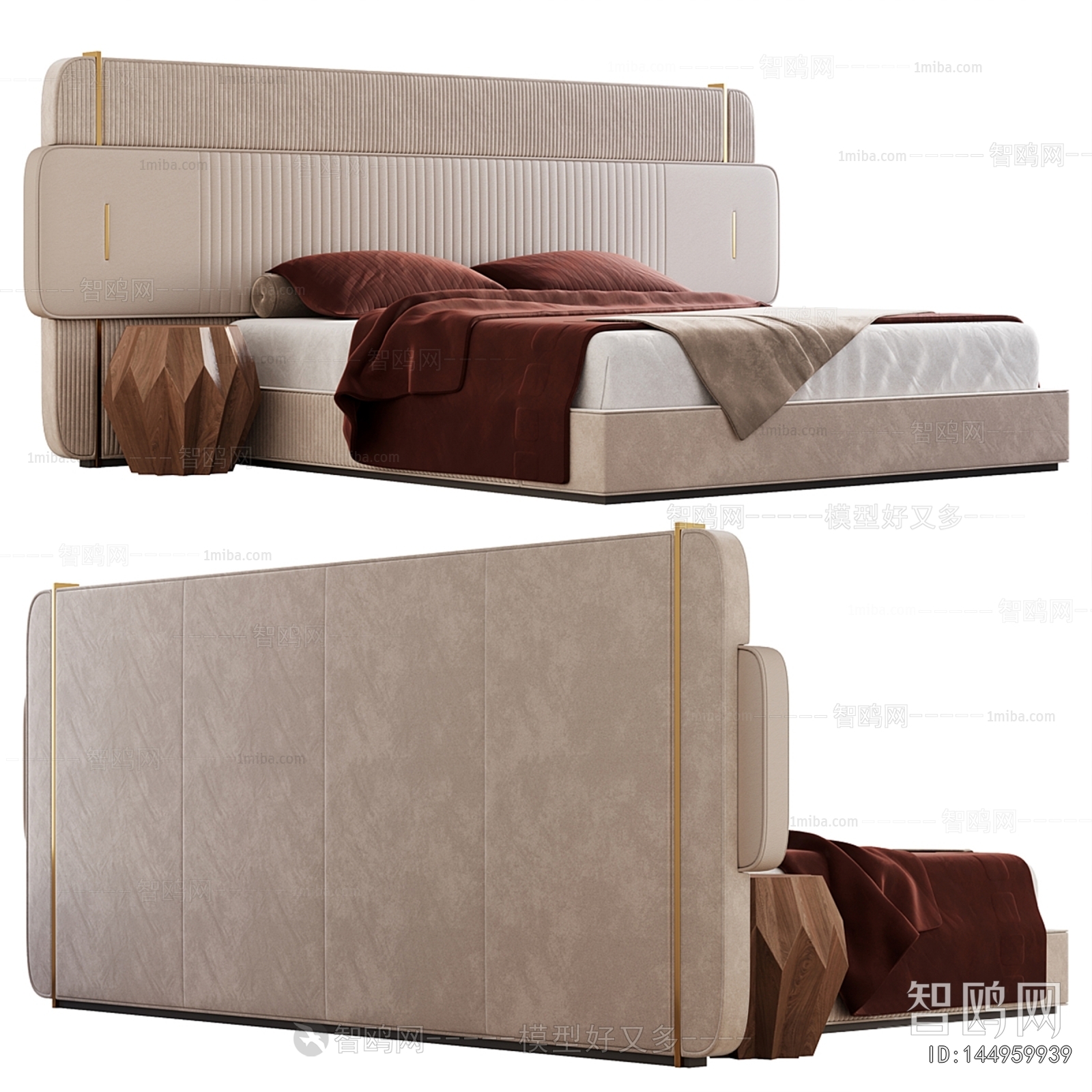 Modern Double Bed