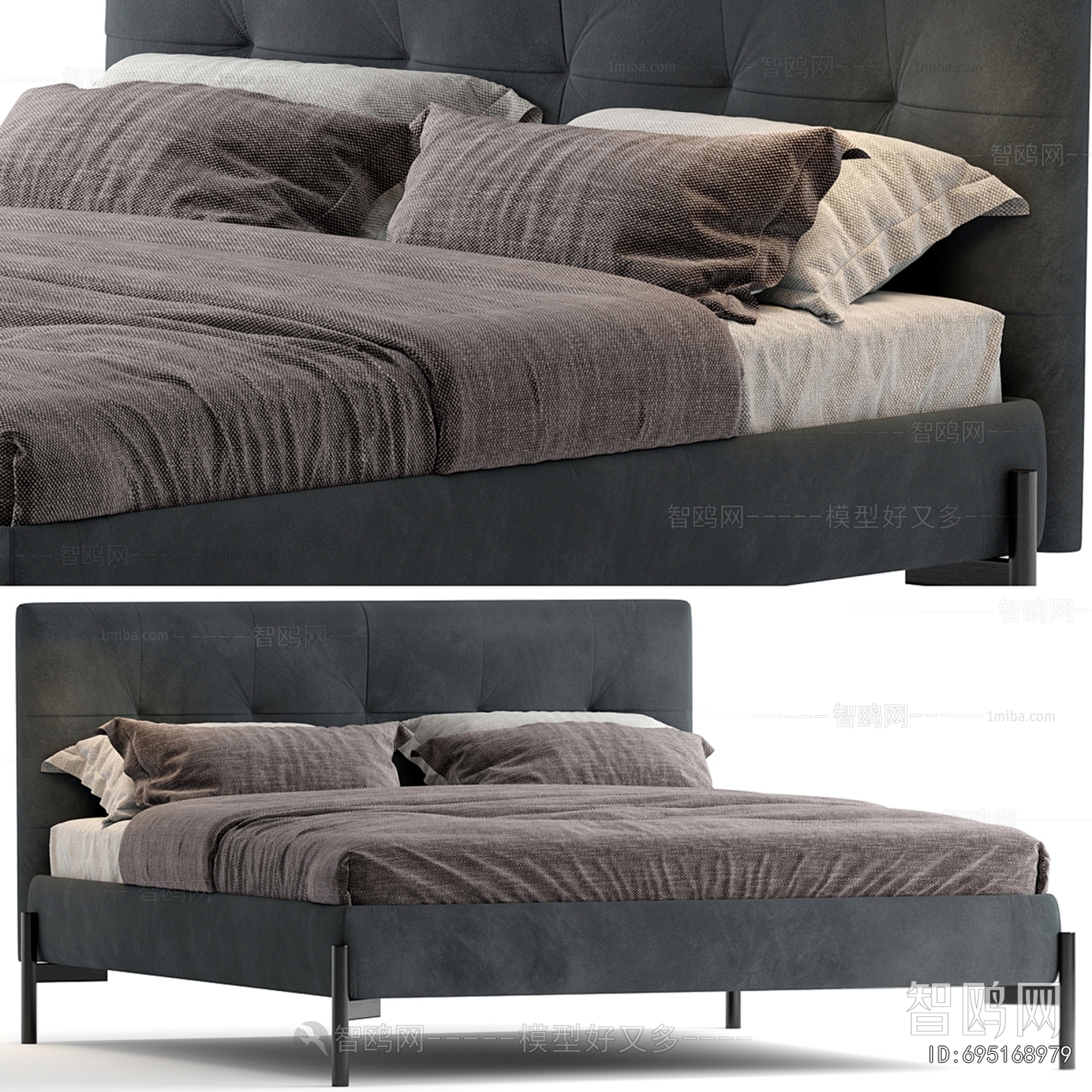 Modern Double Bed