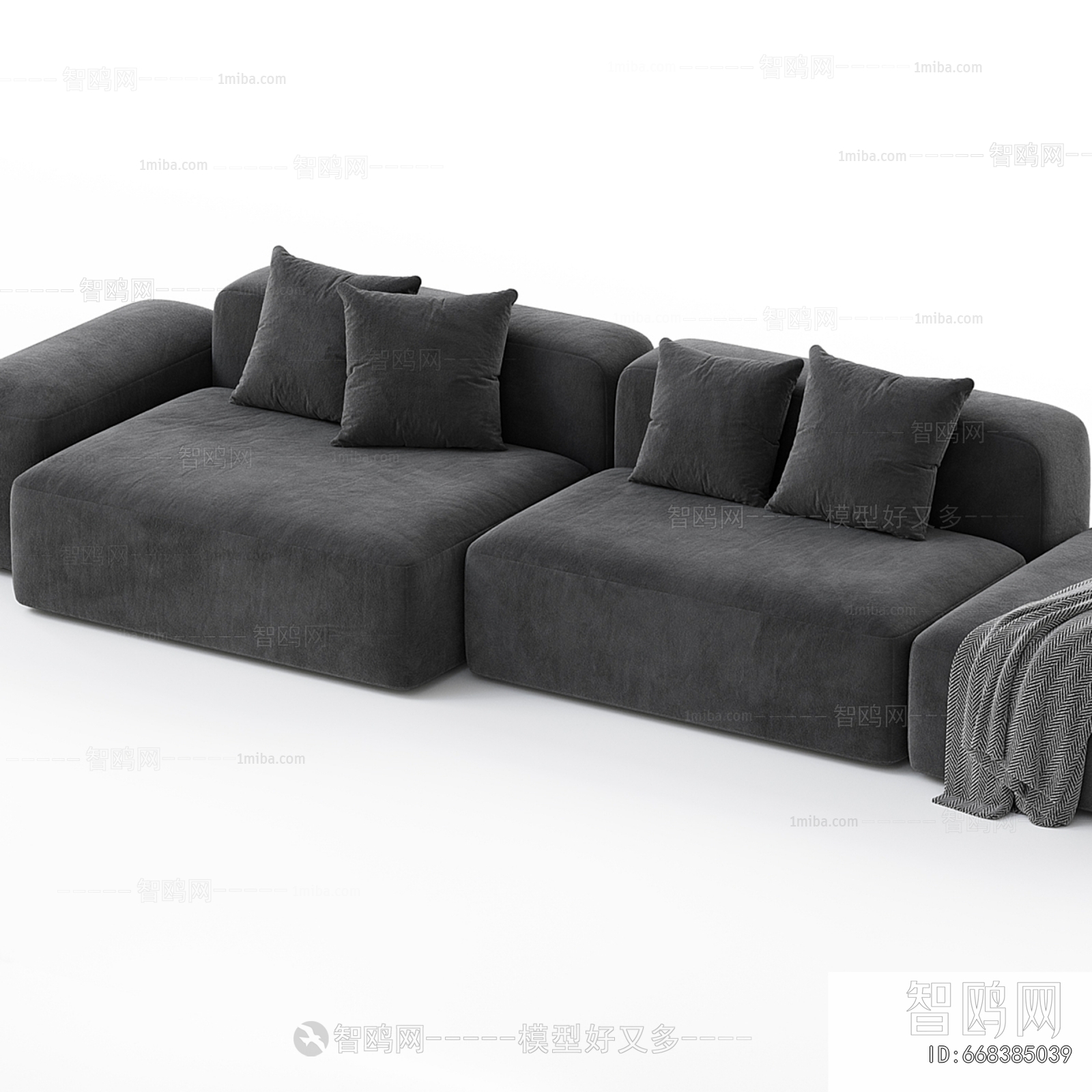 Modern Multi Person Sofa