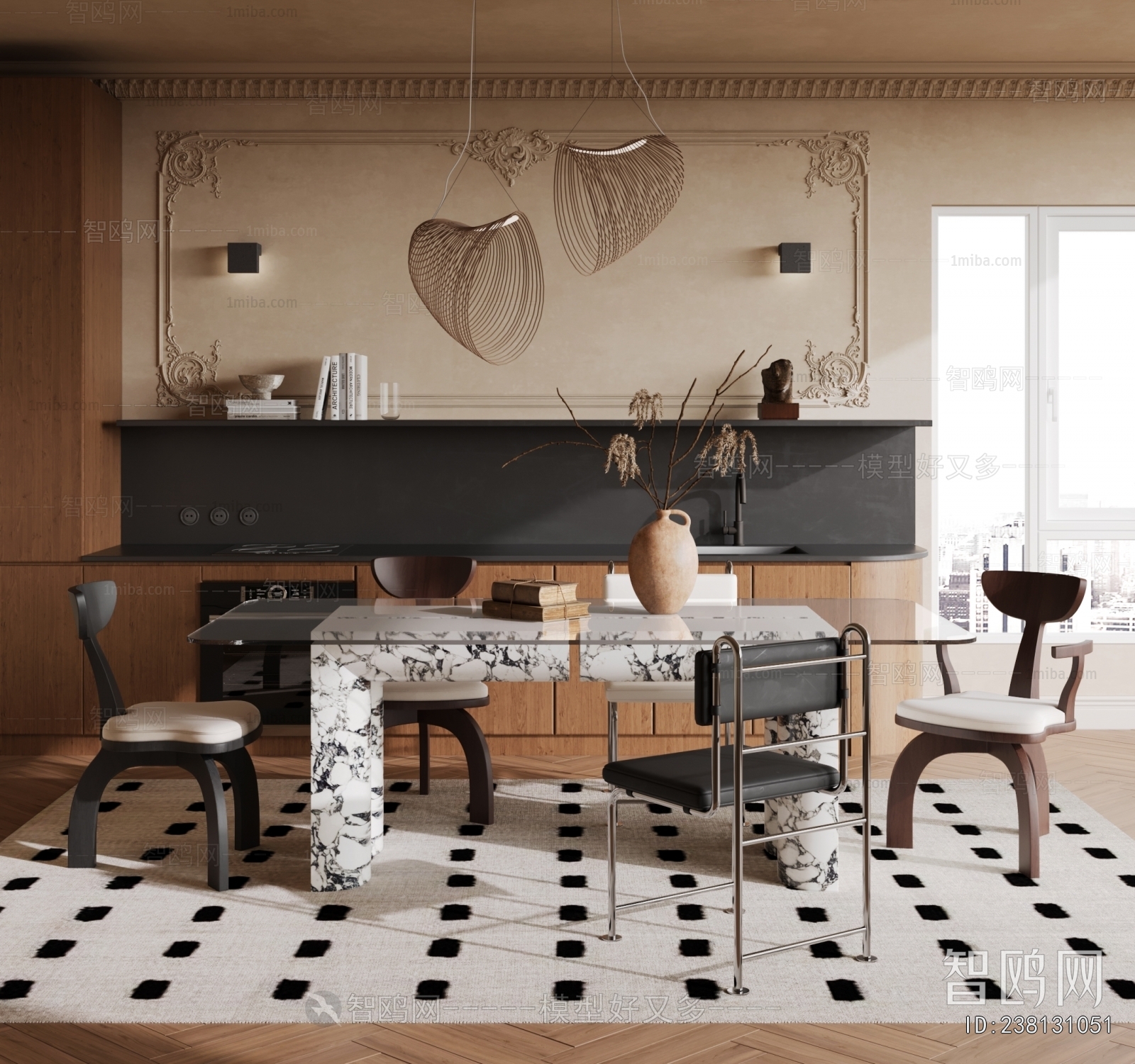 French Style Dining Room