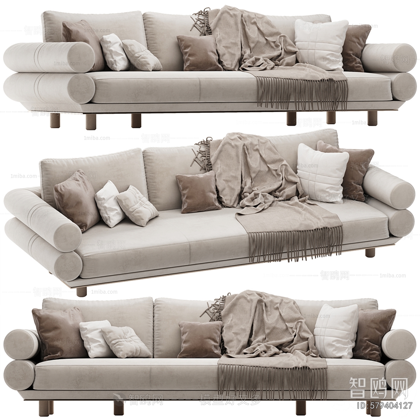 Modern Multi Person Sofa